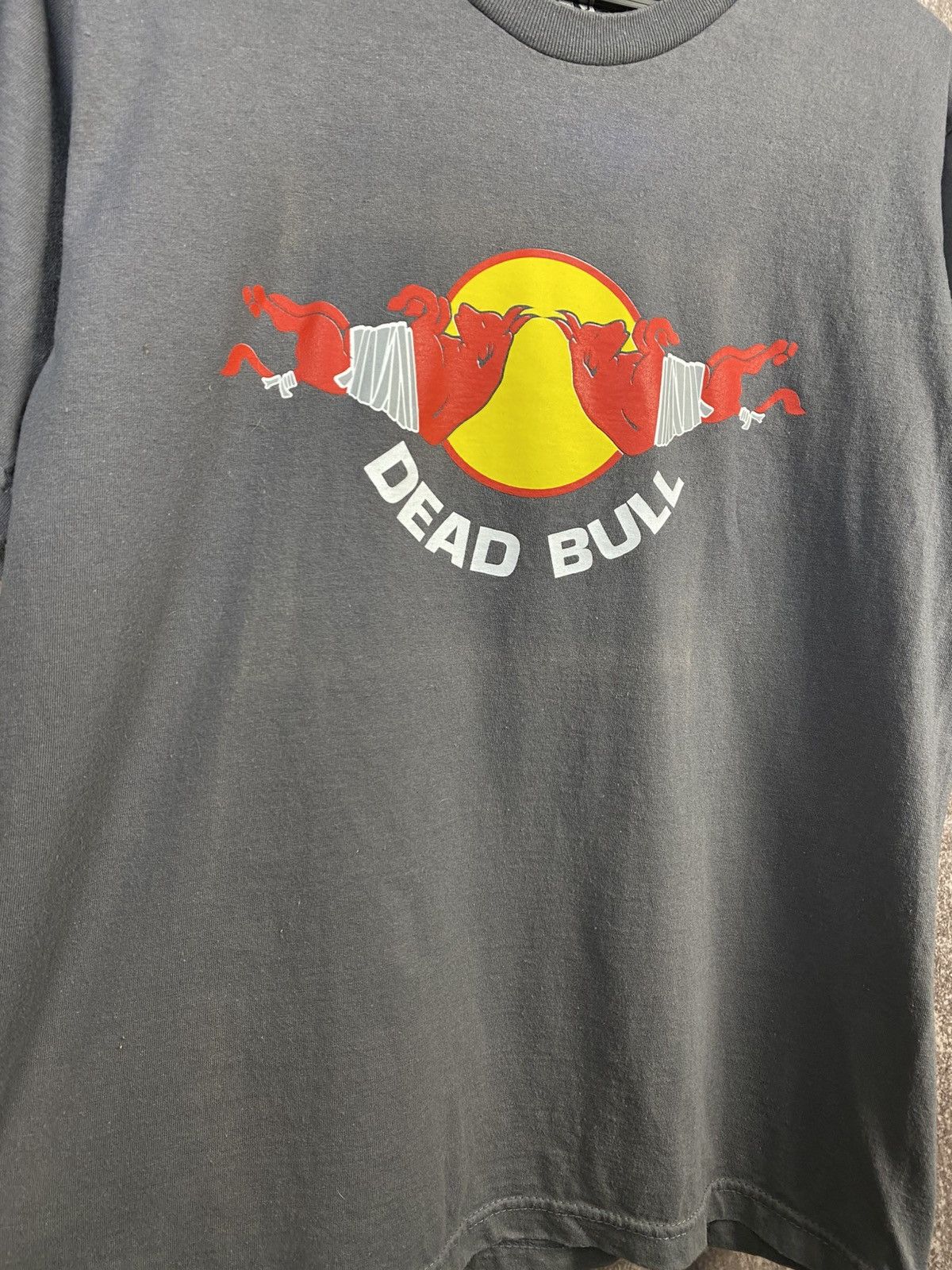 Vintage Vintage Y2K ADULT “ DEAD BULL RIP LOGO “ FUNNY BuyTee Size US XS / EU 42 / 0 - 4 Thumbnail