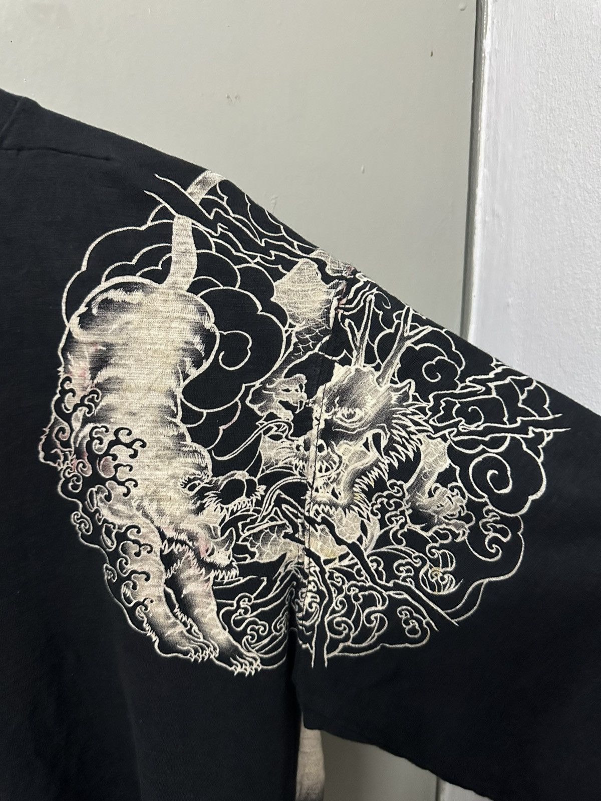 Japanese Brand × Vintage Vintage Sukajan Overprints Long Sleeve Shirt Size US L / EU 52-54 / 3 - 4 Thumbnail