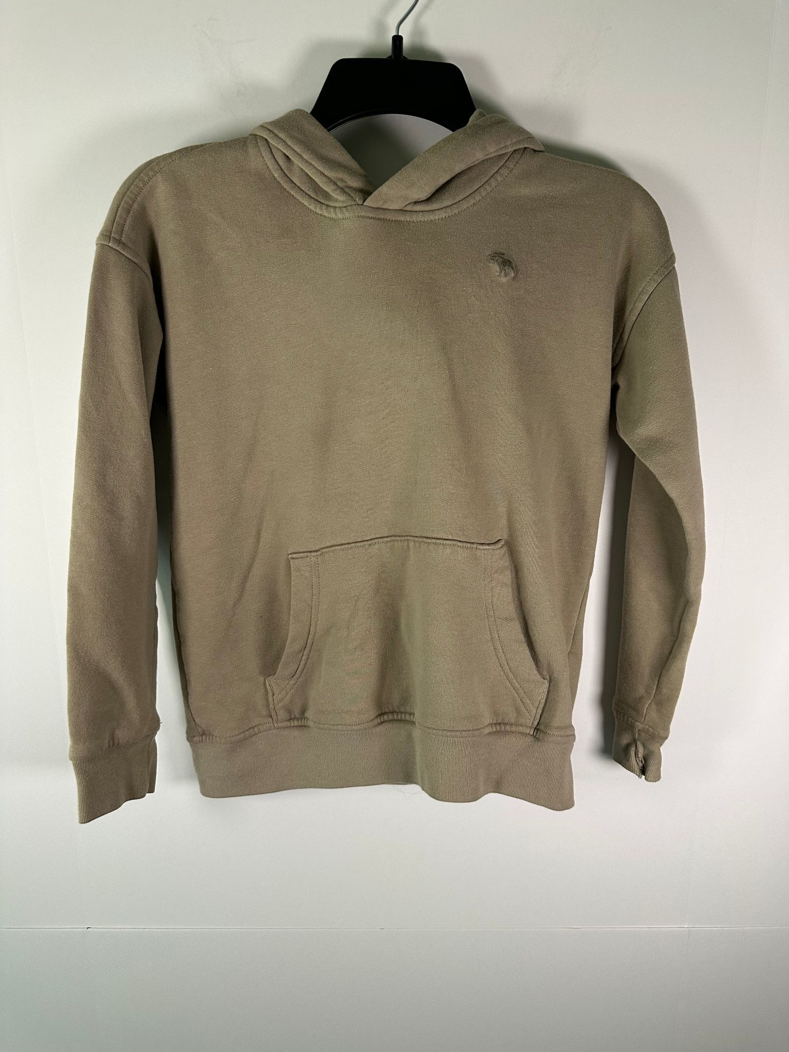 Abercrombie & Fitch Abercrombie Kids Hoodie Boys 9/10 Relaxed Fit Taupe Size US XXS / EU 40 - 1 Thumbnail