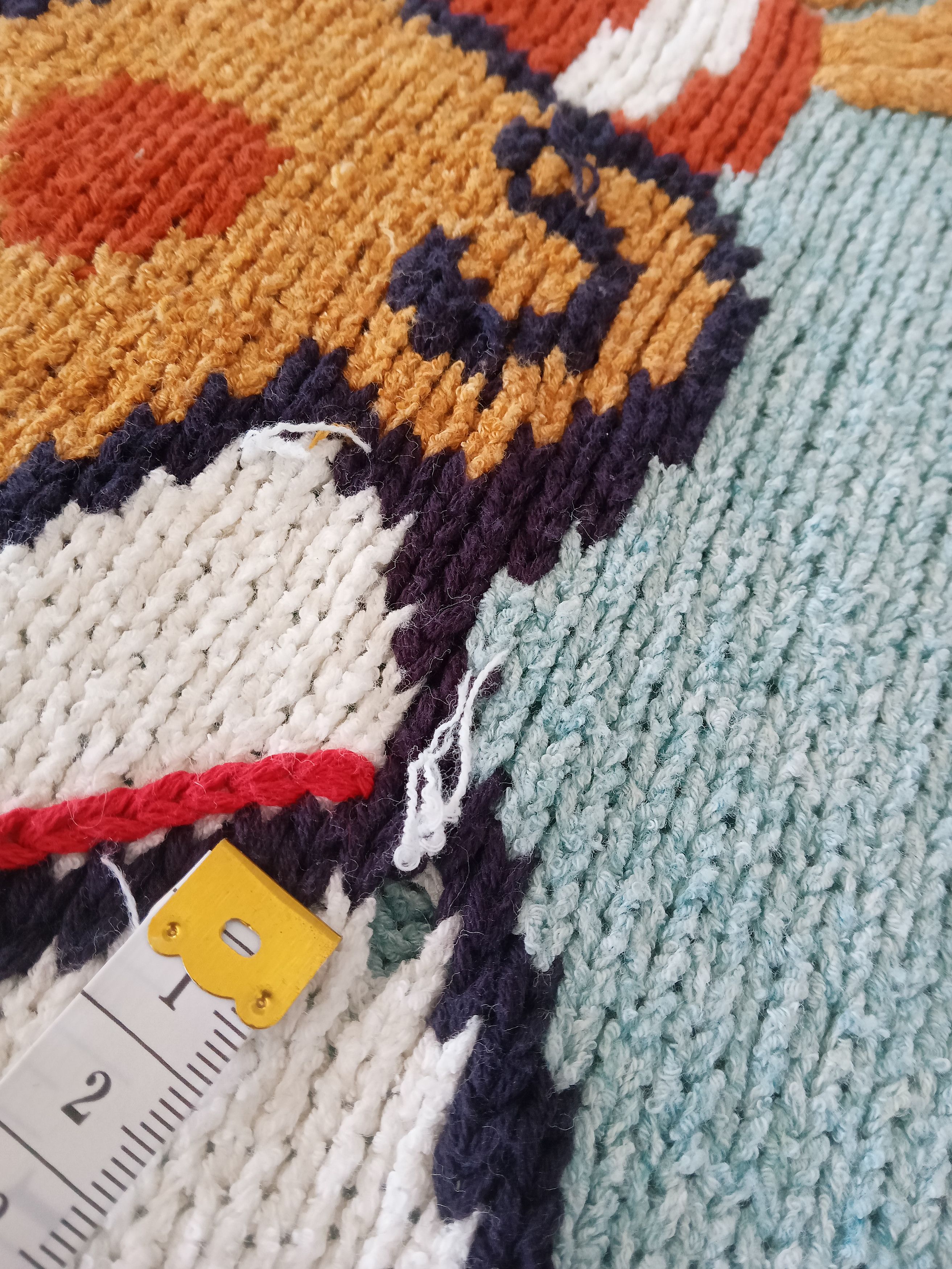 Japanese Brand × Vintage Vintage Voxel Rare Design Sweater Size US M / EU 48-50 / 2 - 8 Thumbnail