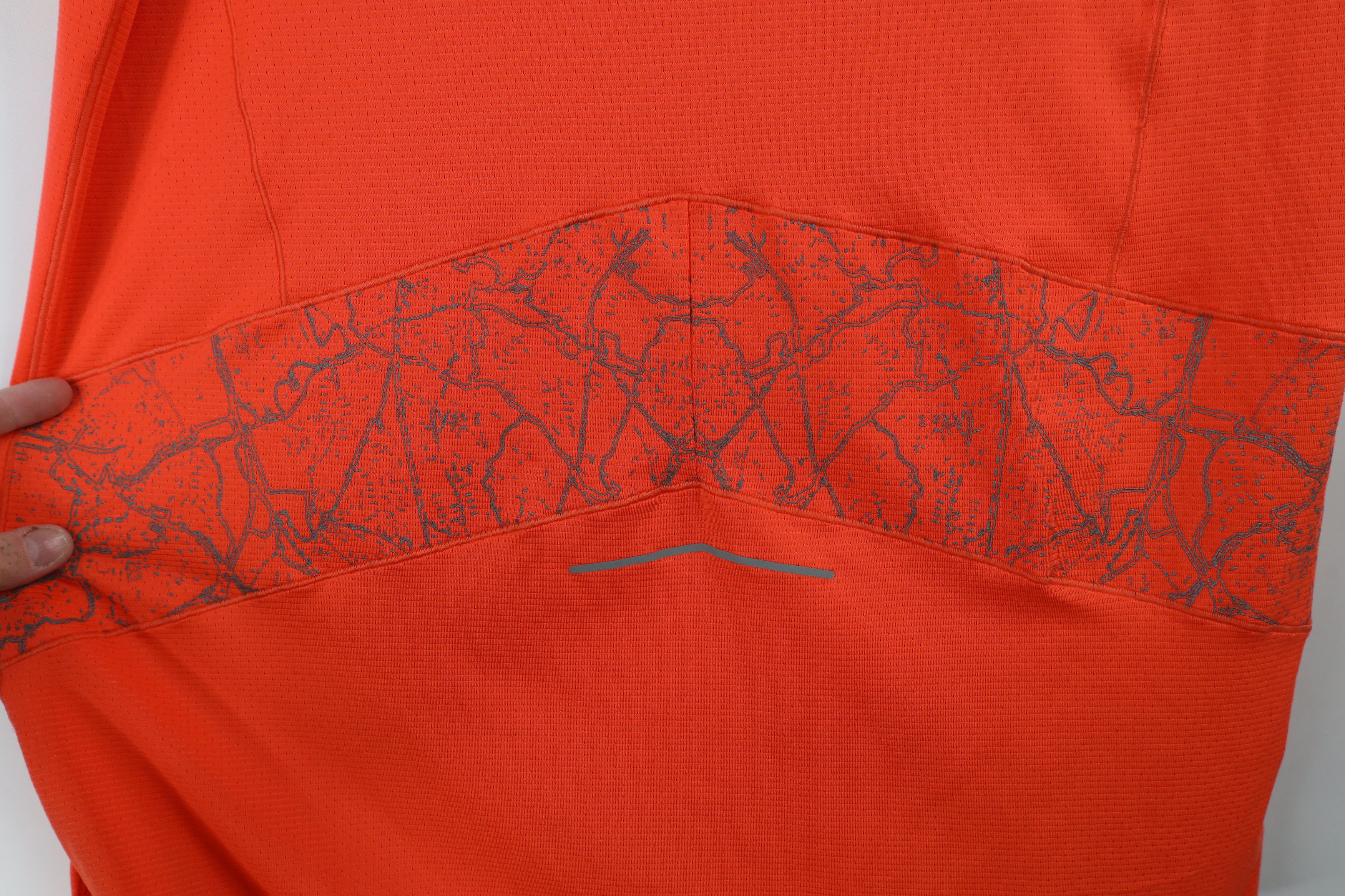 Gymshark × Vintage Gymshark Vented Knit Speed Running Gym T-Shirt Orange Size US M / EU 48-50 / 2 - 8 Thumbnail