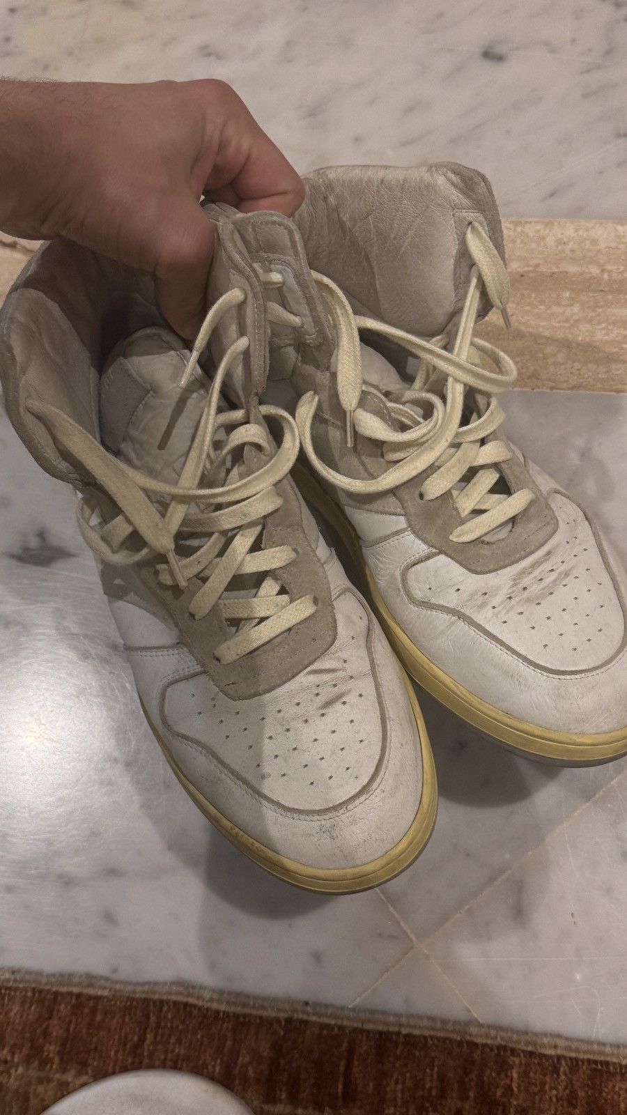Rhude Rhude High Top Sneakers Size US 9 / EU 42 - 5 Thumbnail