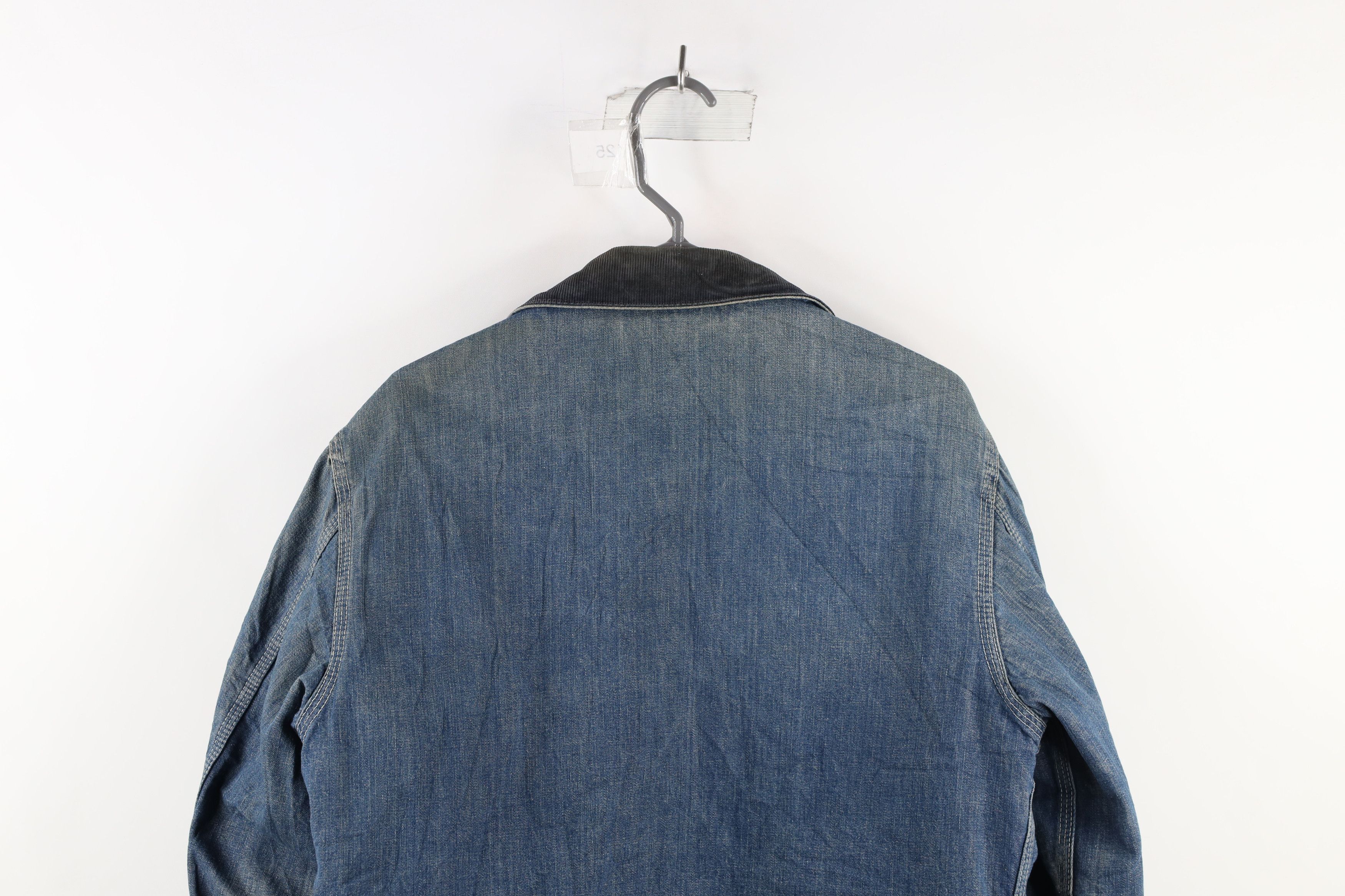 Vintage Vintage 70s Streetwear Lined Denim Chore Barn Jacket USA Size US M / EU 48-50 / 2 - 16 Thumbnail