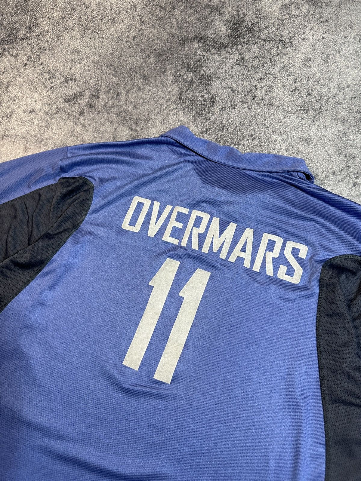 Nike × Vintage Vintage Nike Netherlands 11 Overmars Soccer Jersey Blokecore Size US XL / EU 56 / 4 - 6 Thumbnail