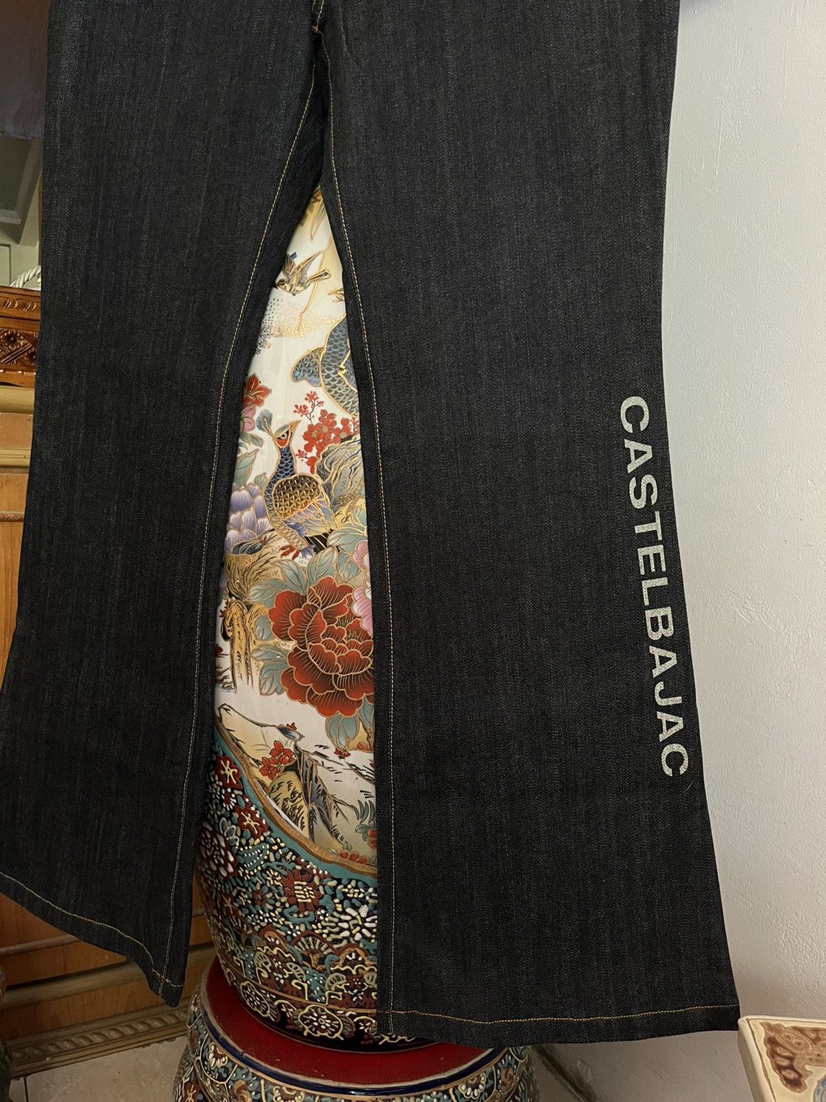 Jean Charles De Castelbajac Y2K Castelbajac Flared Jeans Size US 31 - 3 Thumbnail