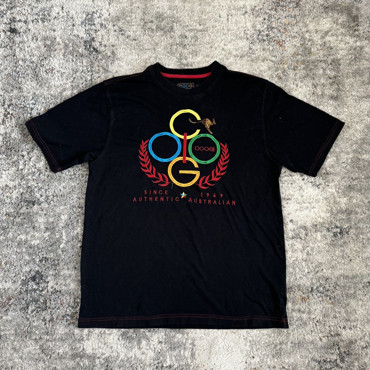 Coogi × Vintage Vintage y2k Coogi embroidered t shirt Size US L / EU 52-54 / 3 - 1 Thumbnail