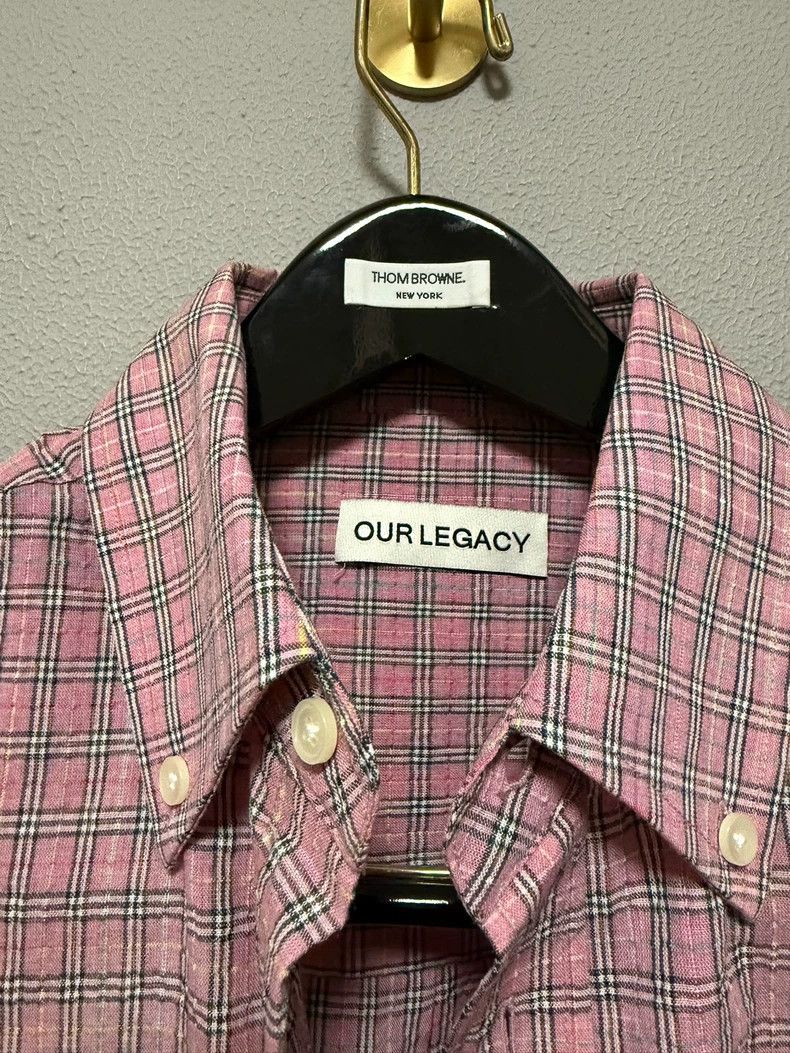 Our Legacy Our LegacyPink shirt Size US L / EU 52-54 / 3 - 3 Thumbnail