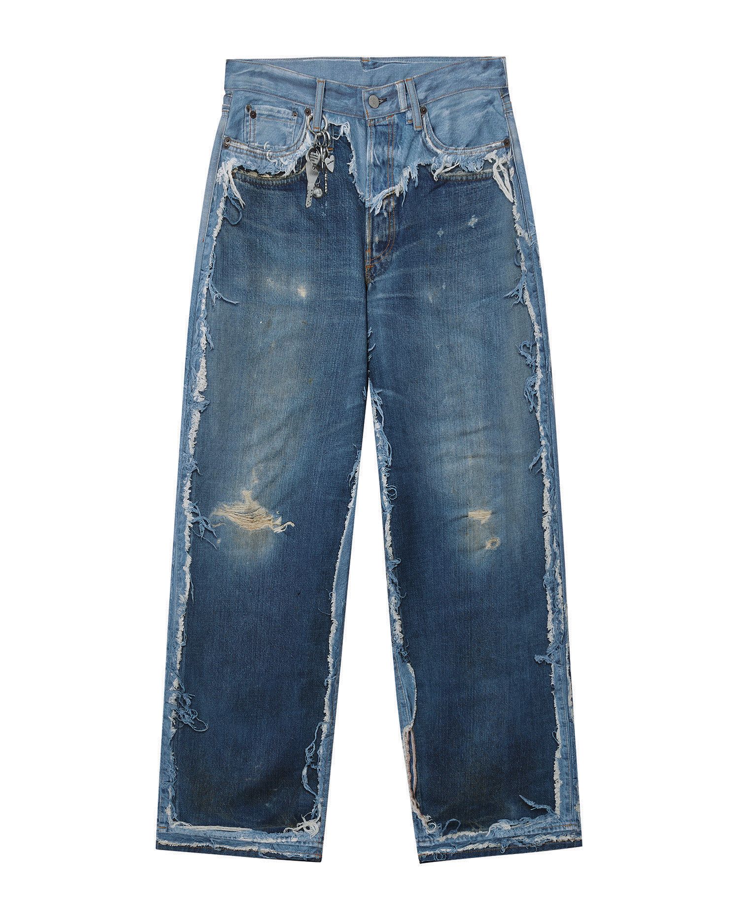 Acne Studios Acne Studios Raw Edge Distressed Design Jeans Size US 32 / EU 48 - 1 Thumbnail
