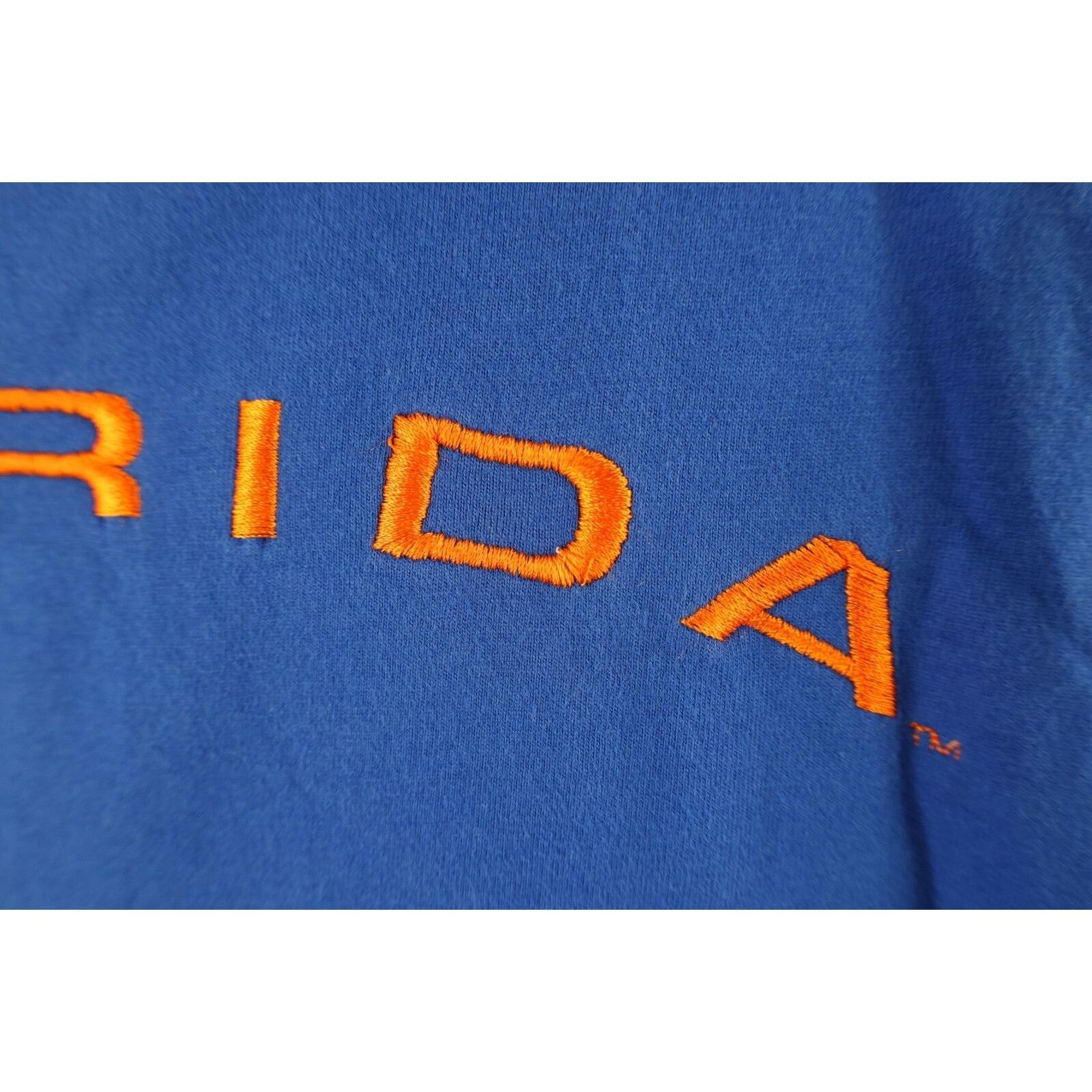 Vintage Vintage 90s Faded Spell Out University of Florida T-Shirt Size US XL / EU 56 / 4 - 9 Thumbnail