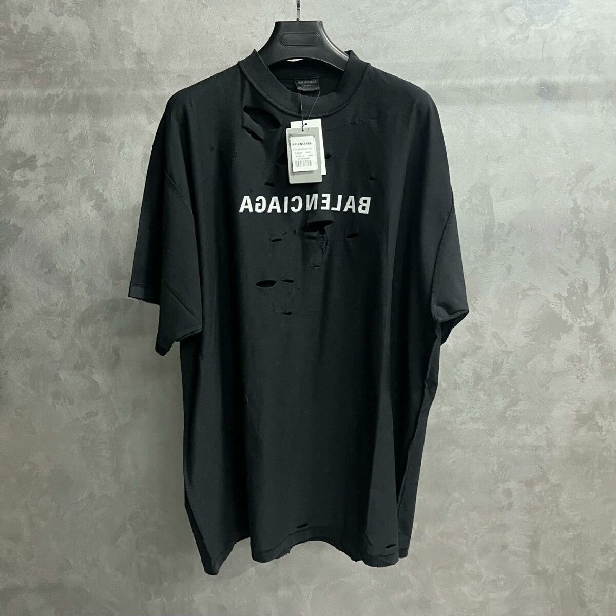 Balenciaga Balenciaga 2024 Black Letter Print T-Shirt Size US XS / EU 42 / 0 - 1 Thumbnail