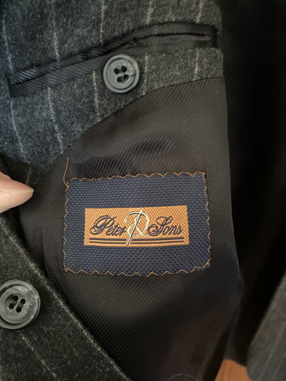 Other Vintage Wool & Cashmere Suit Size 54R - 4 Thumbnail