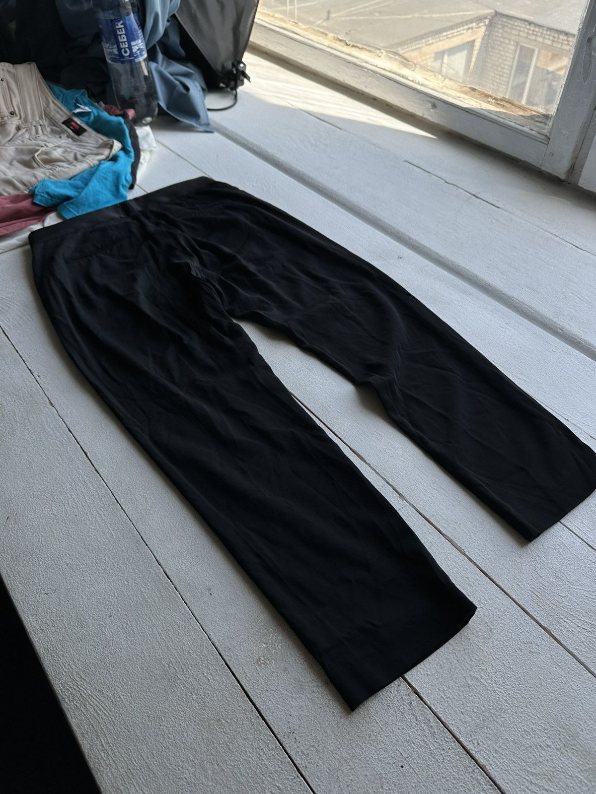 Sandro 🚨Sandro vintage black pants Cotton trousers Size 25" / US 0 / IT 36 - 11 Thumbnail