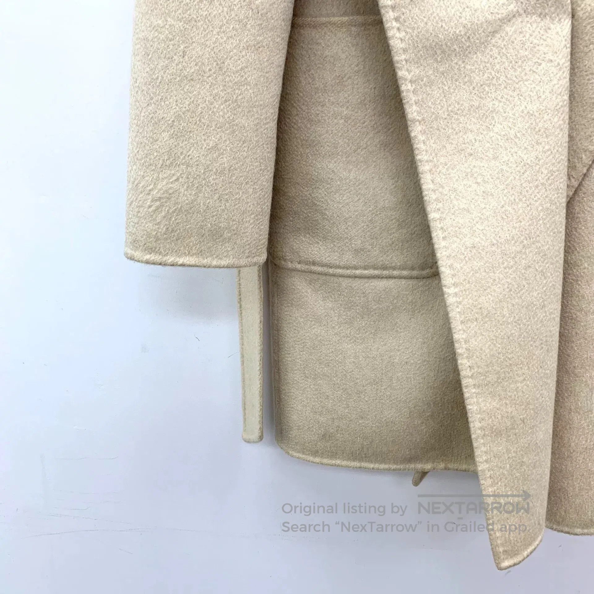 Other maxmara khaki cashmere hooded coat. Size US XS / EU 42 / 0 - 4 Thumbnail
