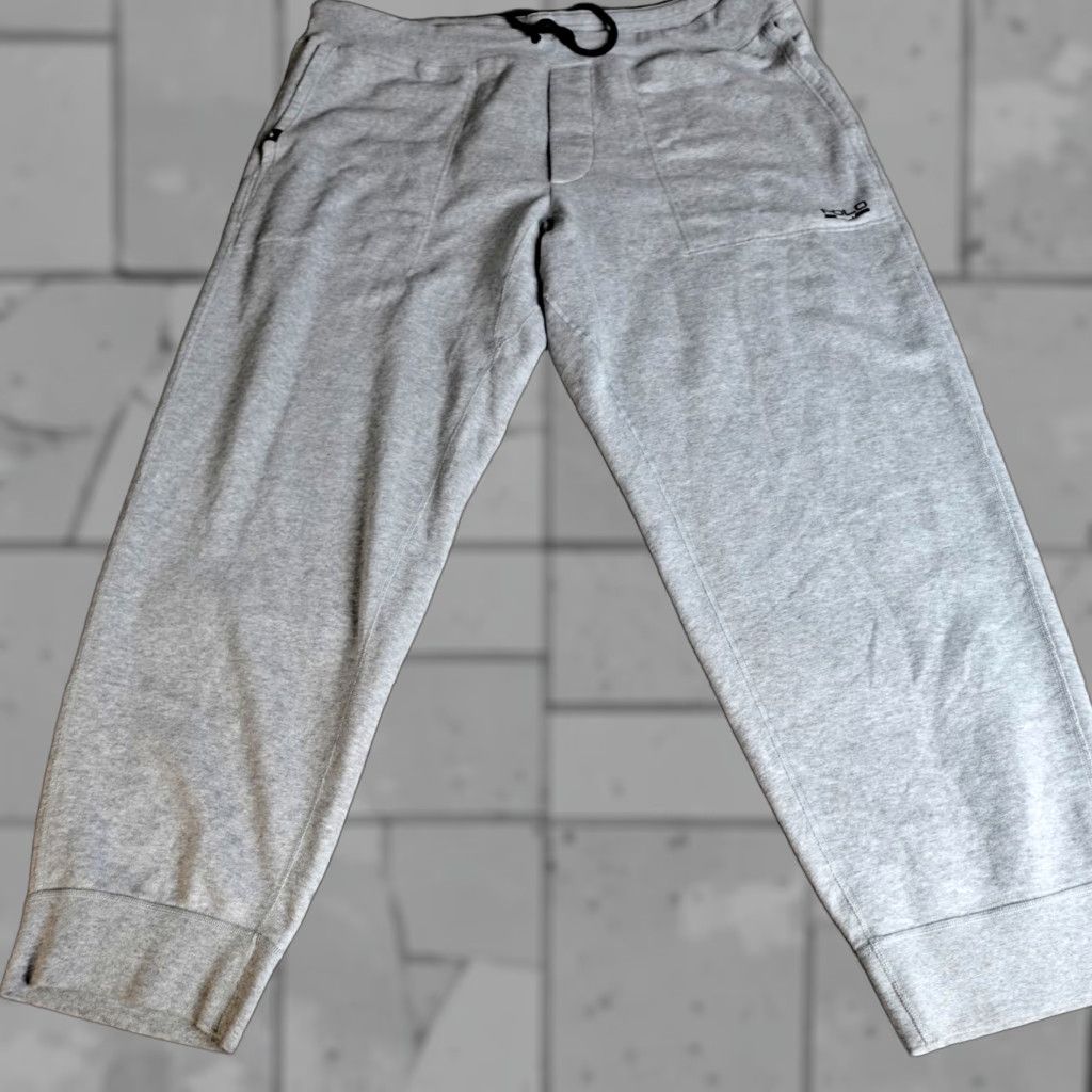 Polo Ralph Lauren Polo Ralph Lauren Polo Sport Pants Jogger 4XB Gray Cotton Blend Drawstring Tapered Inseam 27 in Men Big & Tall Size US XXL / EU 58 / 5 - 1 Thumbnail