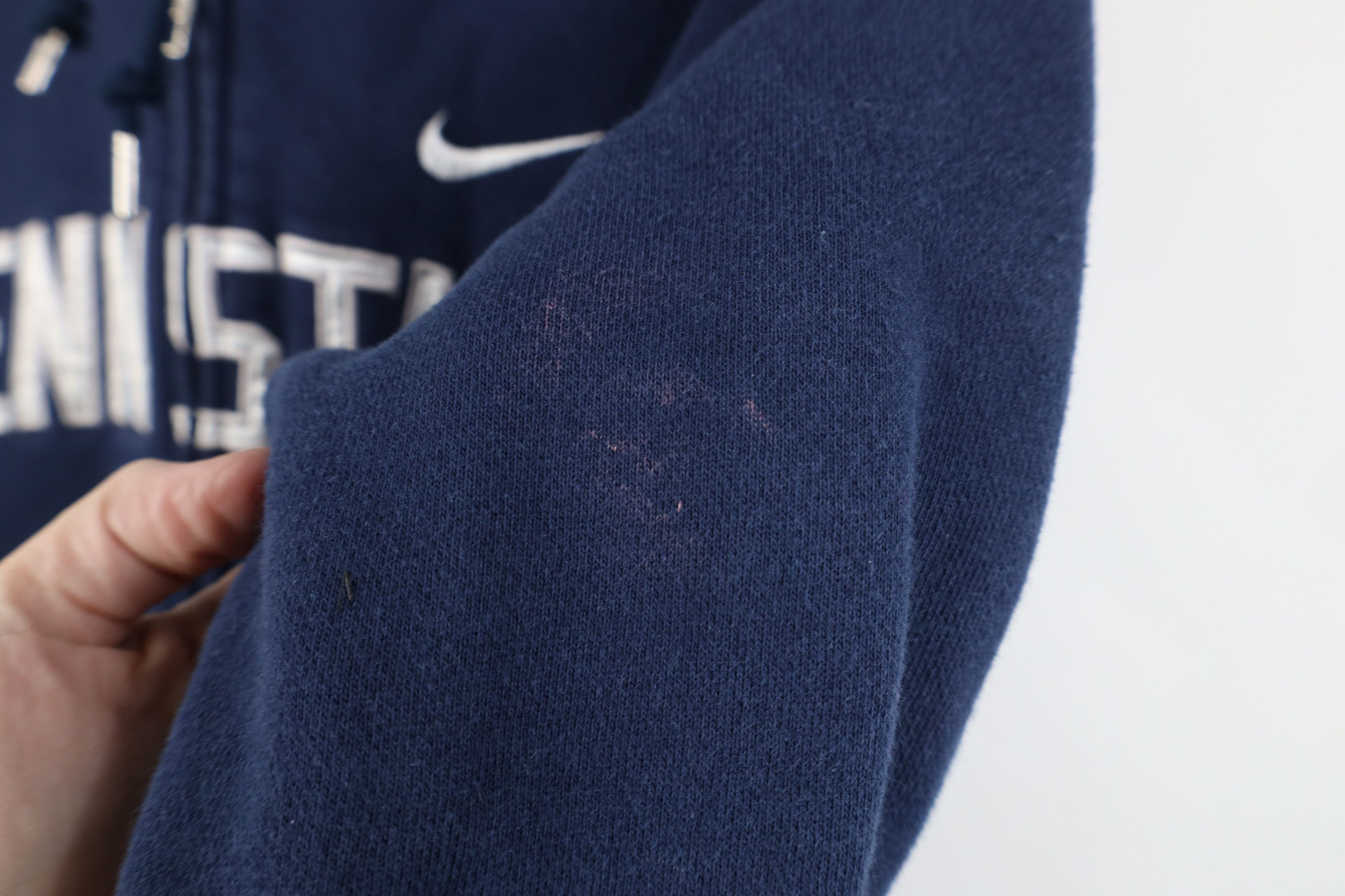 Nike Vintage Nike Mini Swoosh Penn State University Zip Hoodie Size M / US 6-8 / IT 42-44 - 8 Thumbnail