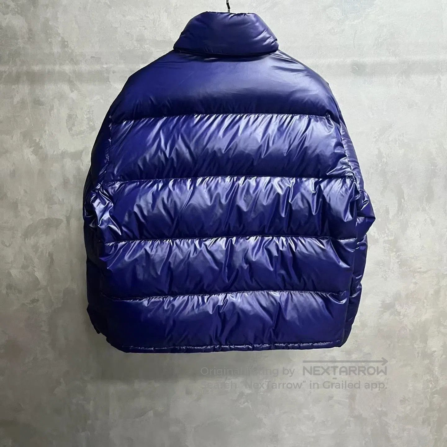 Prada Prada Blue Quilted Logo Jacket. Size US M / EU 48-50 / 2 - 2 Thumbnail