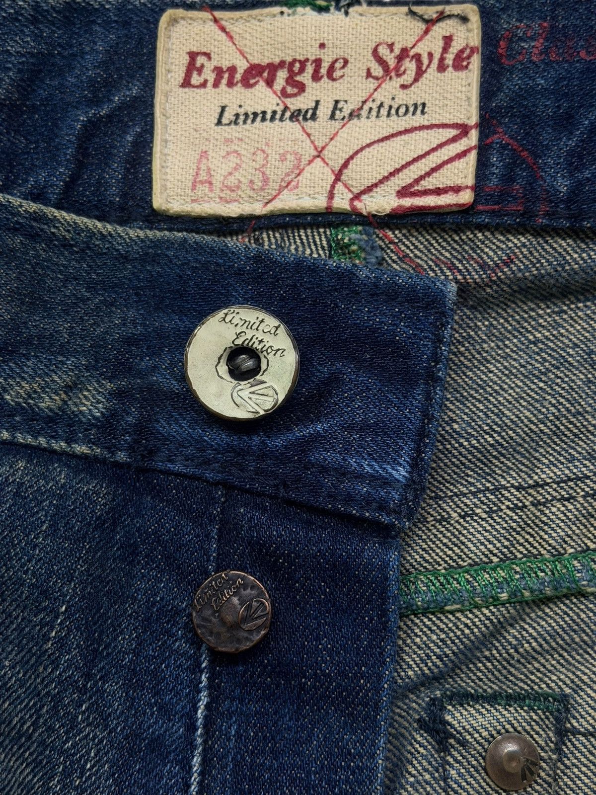 Energie Vintage Energie Style Rocco Italian Limited Edition | W33 Size US 33 - 11 Thumbnail