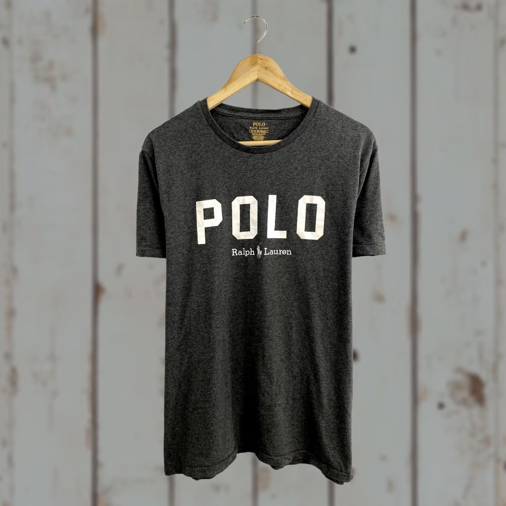 Polo Ralph Lauren VINTAGE Polo Ralph Lauren USA T-Shirt XL Gray Men, USA Theme, Retro Rare, Y2K, Polo Ralph Lauren, T-Shirt, Gray, XL, Men Size US XL / EU 56 / 4 - 1 Thumbnail