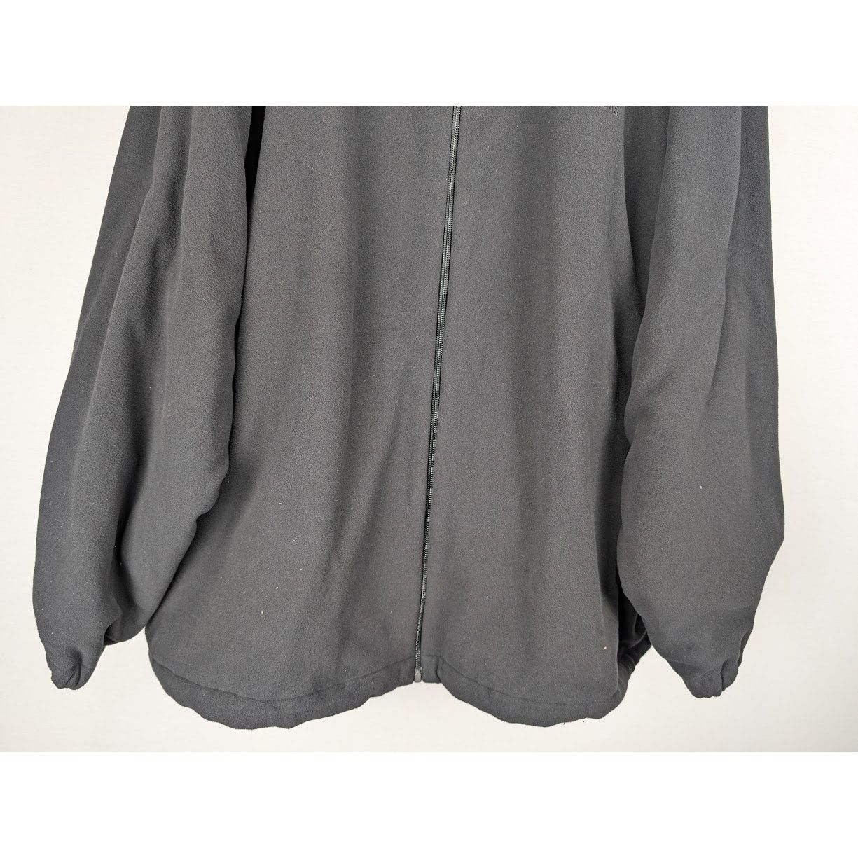 Balenciaga o1rshd1 Fleece Zip Up Jacket in Black Size US M / EU 48-50 / 2 - 5 Thumbnail