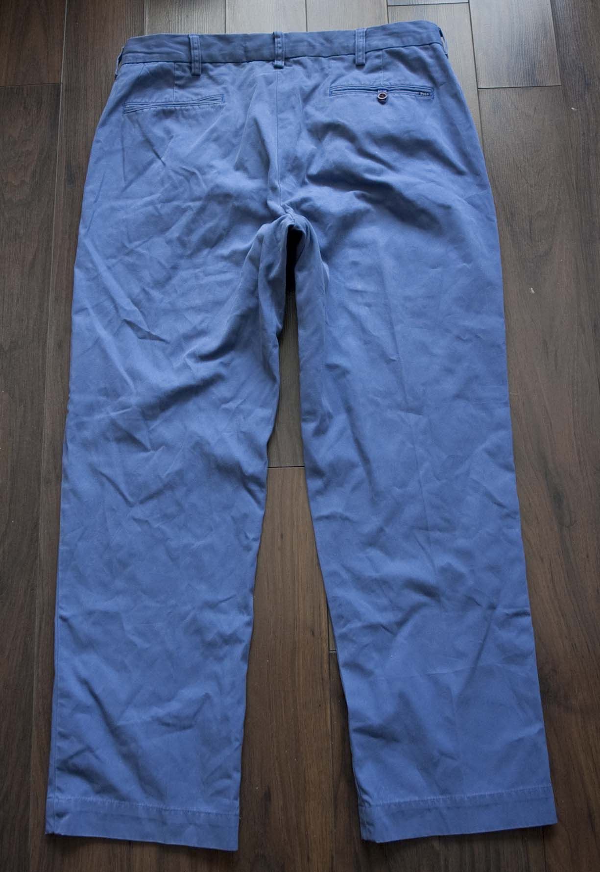 Polo Ralph Lauren Ralph Lauren Pants Suffield Cotton Size 36x30 Blue Size US 36 / EU 52 - 2 Thumbnail
