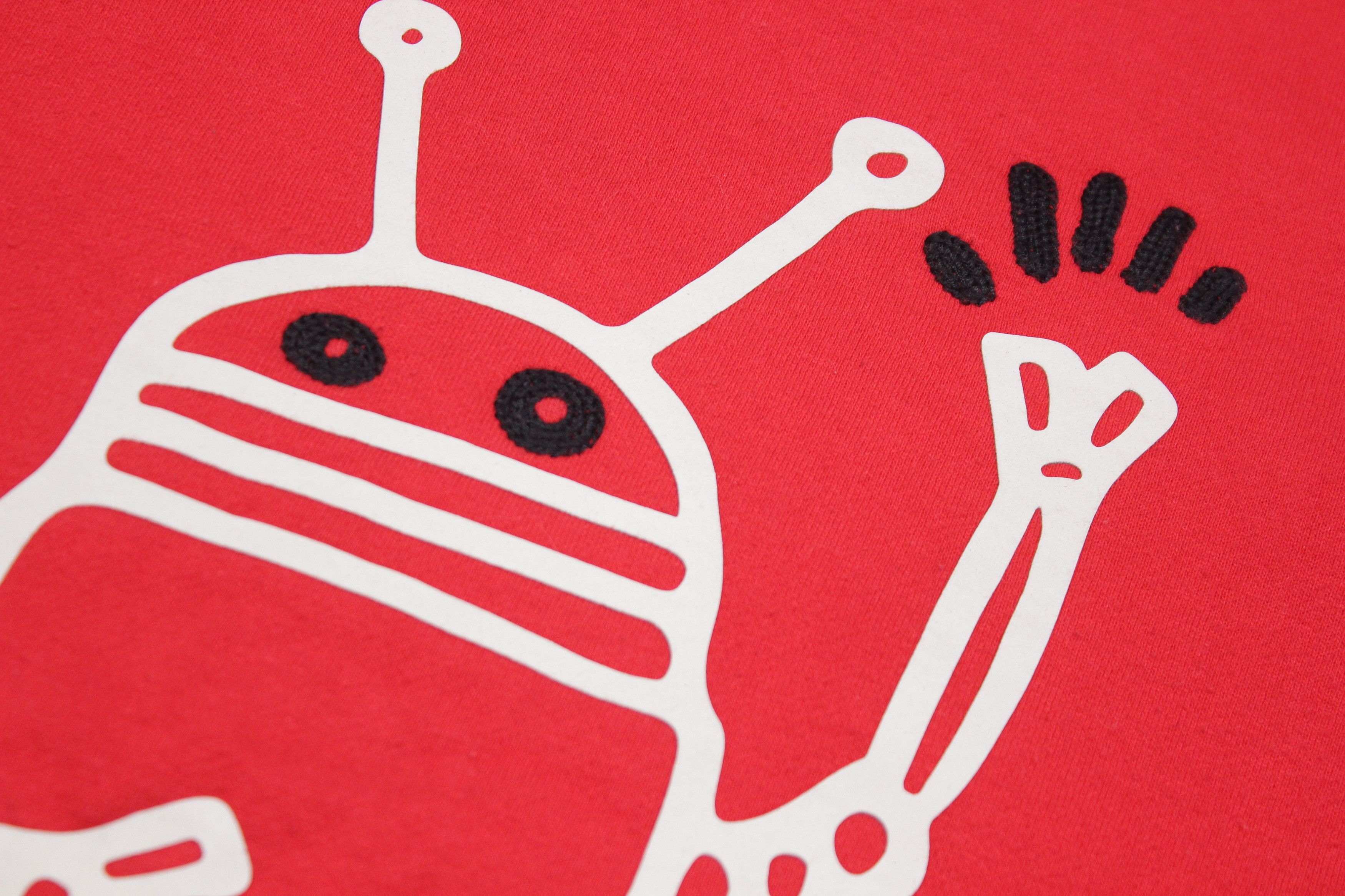 Coach × Keith Haring ROBOT Big Logo Sweatshirt Size US M / EU 48-50 / 2 - 4 Thumbnail
