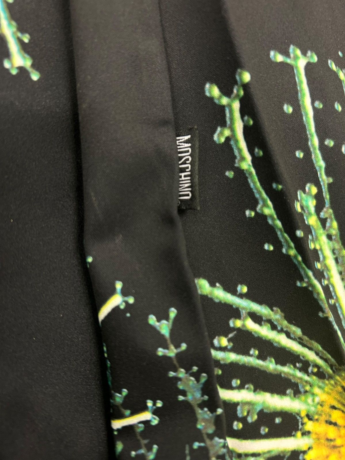 Moschino Rare Vintage Moschino Jeans "Micro-Organism" Print Shirt Size M / US 6-8 / IT 42-44 - 6 Thumbnail