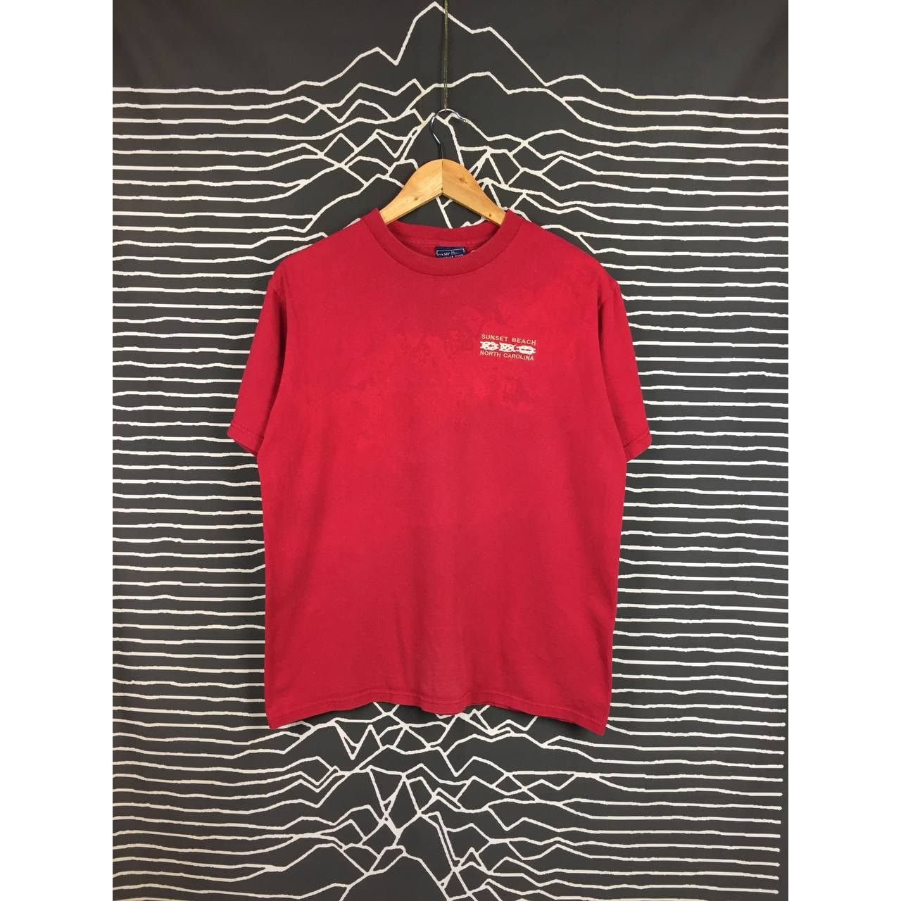 Camp David × Vintage Vtg Camp David Sunset Beach North Carolina Embroidery Tee Size US M / EU 48-50 / 2 - 2 Thumbnail