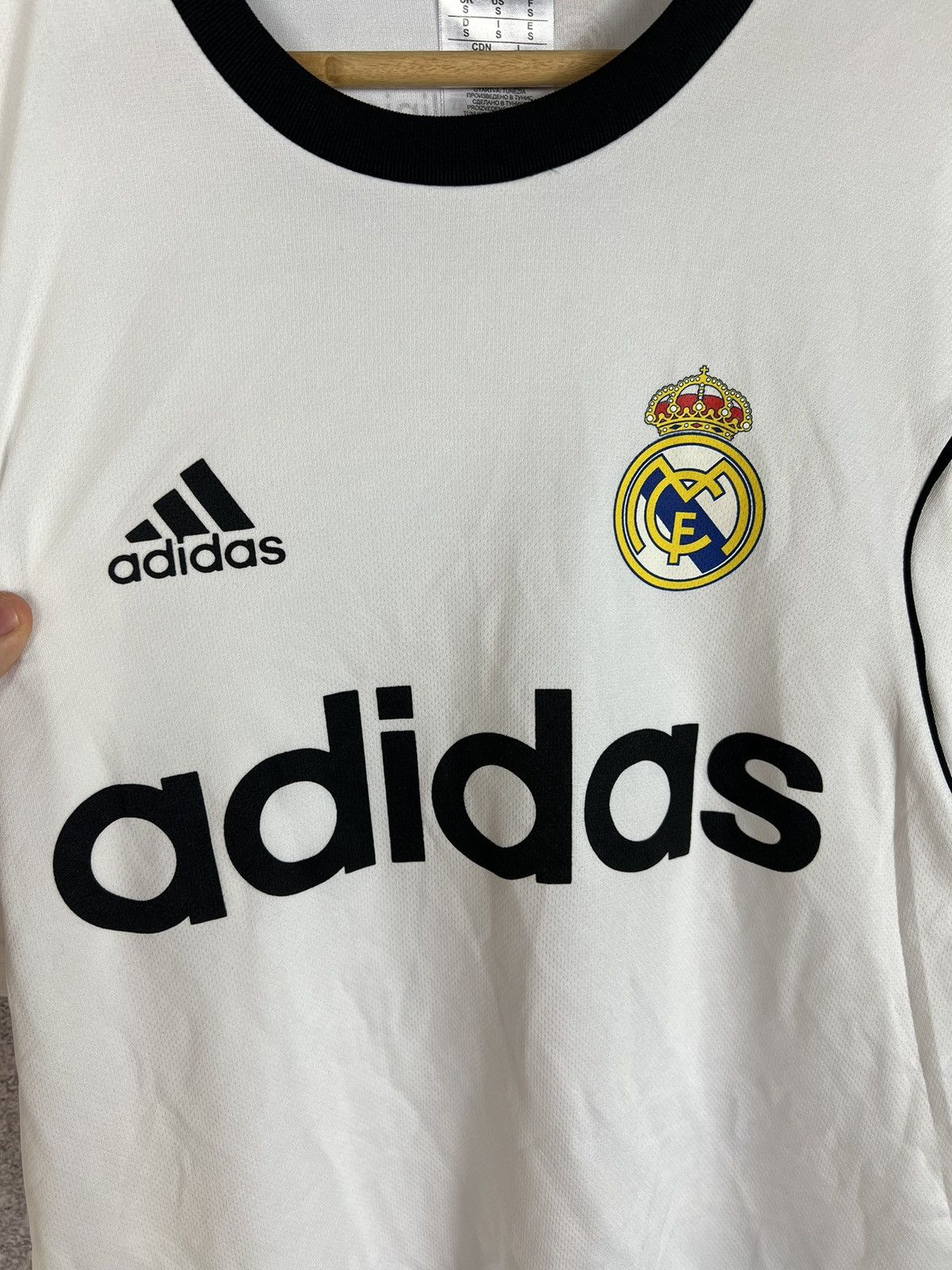 Adidas Rare! Real Madrid Modric #19 Adidas Soccer Jersey Football Size US S / EU 44-46 / 1 - 10 Thumbnail