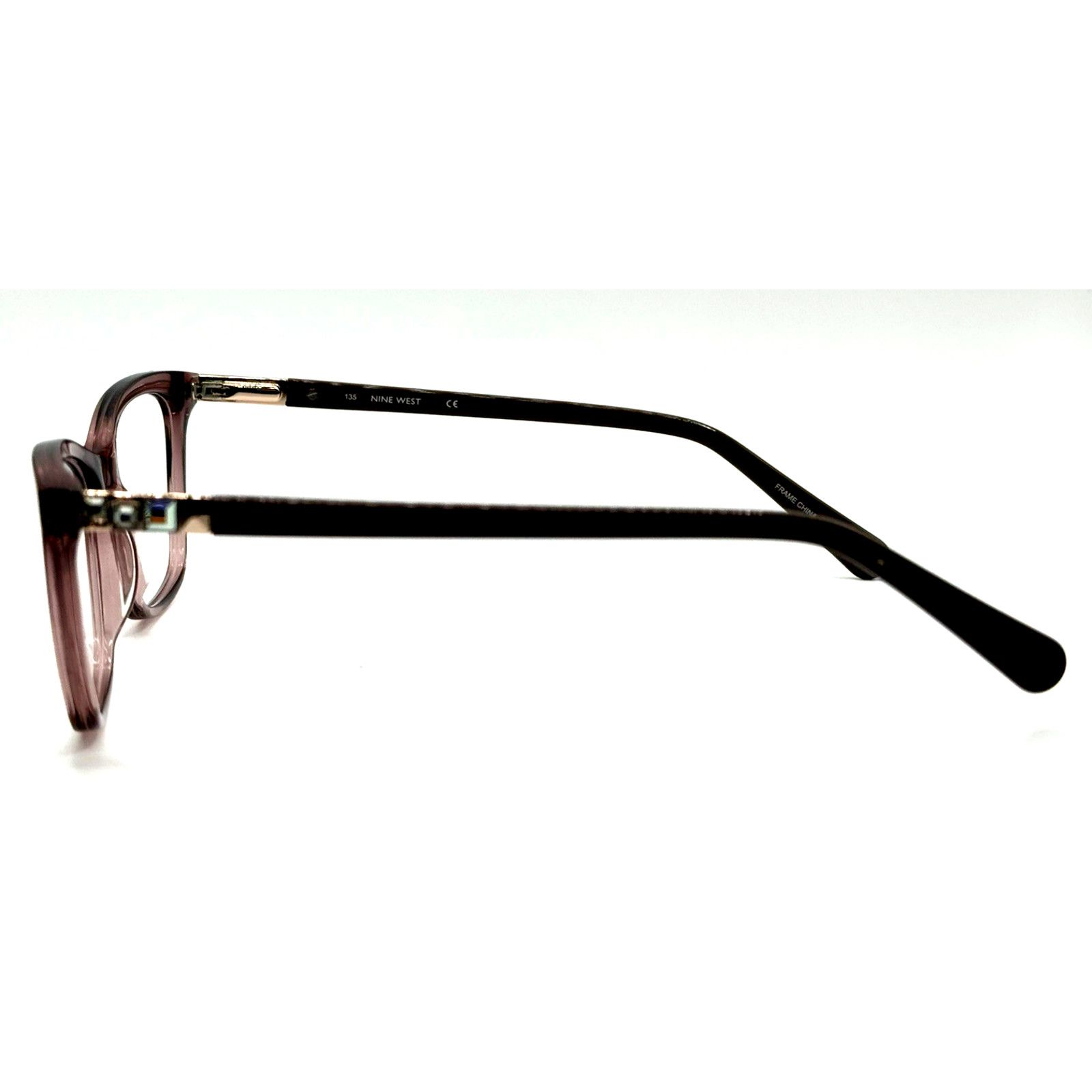 Nine West NINE WEST NW5191 PINK BLUSH EYEGLASSES FRAMES 49-16-135 Size ONE SIZE - 3 Thumbnail