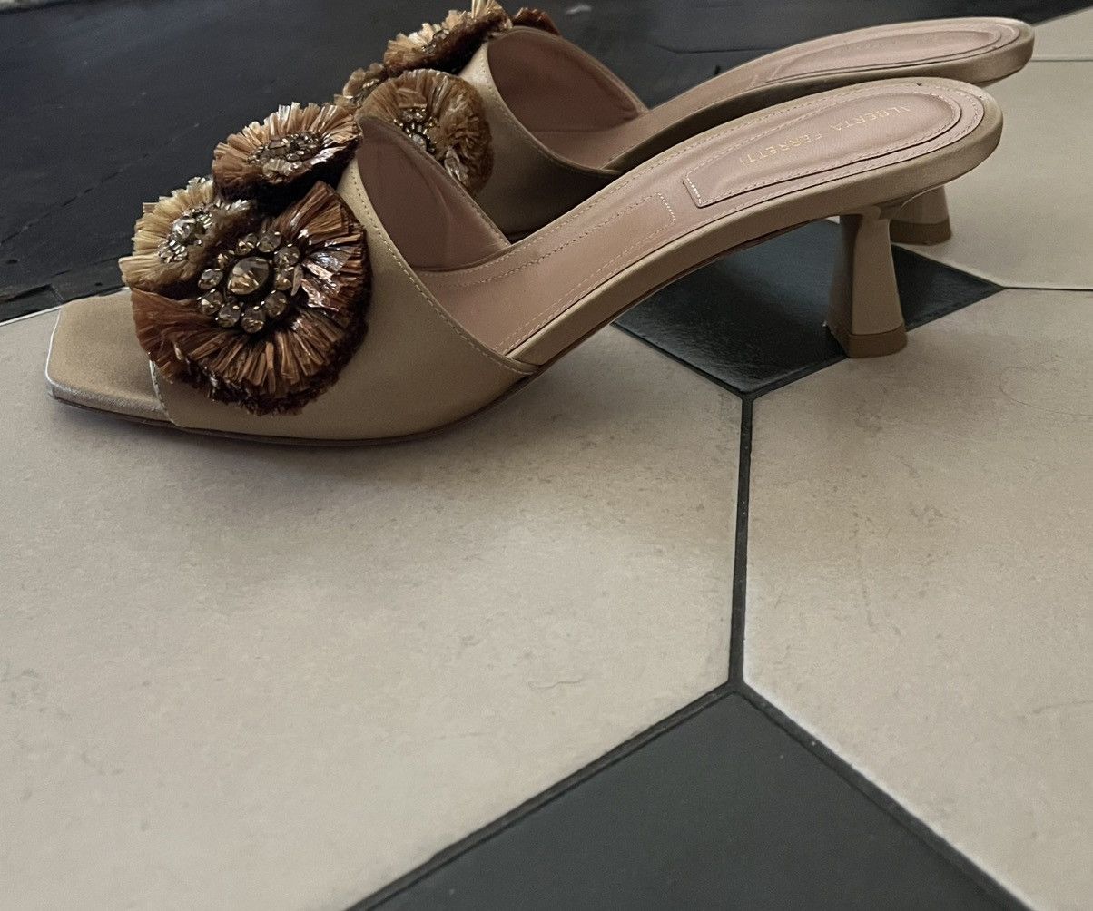 Alberta Ferretti Sandals with Kitten heels Alberta Feretti Size US 9 / IT 39 - 2 Thumbnail