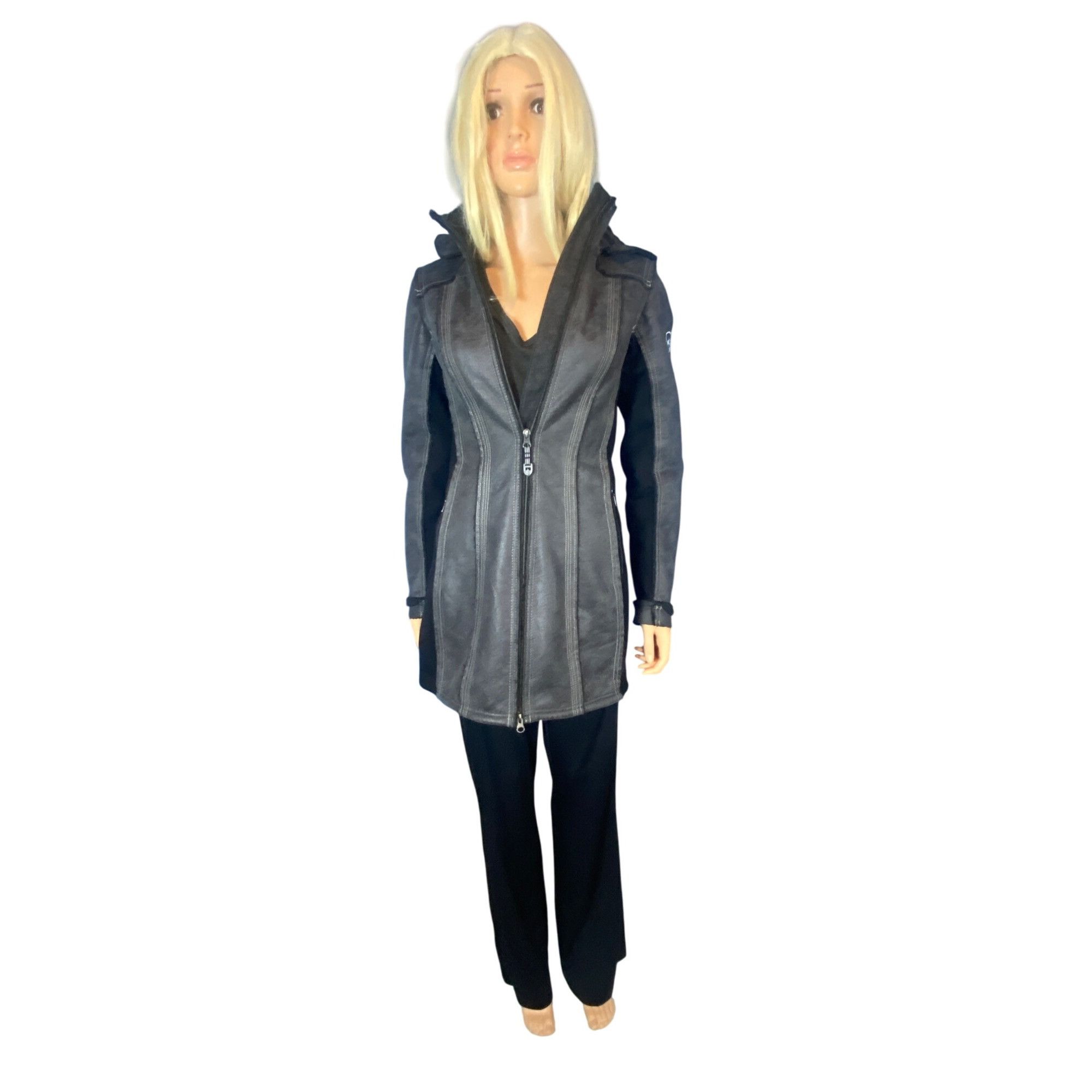 Kuhl NWT KUHL Women's XS Dani Sherpa Trench Jacket MSRP$349 Black Size XS / US 0-2 / IT 36-38 - 15 Thumbnail