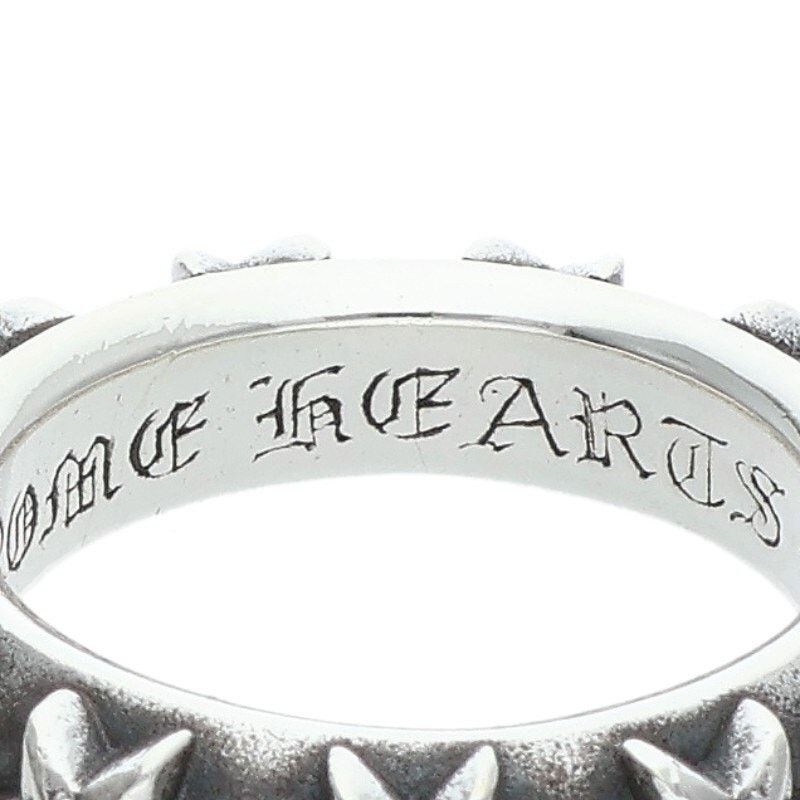 Chrome Hearts Chrome Hearts STAR BAND Silver Ring GZ11 Size ONE SIZE - 4 Thumbnail