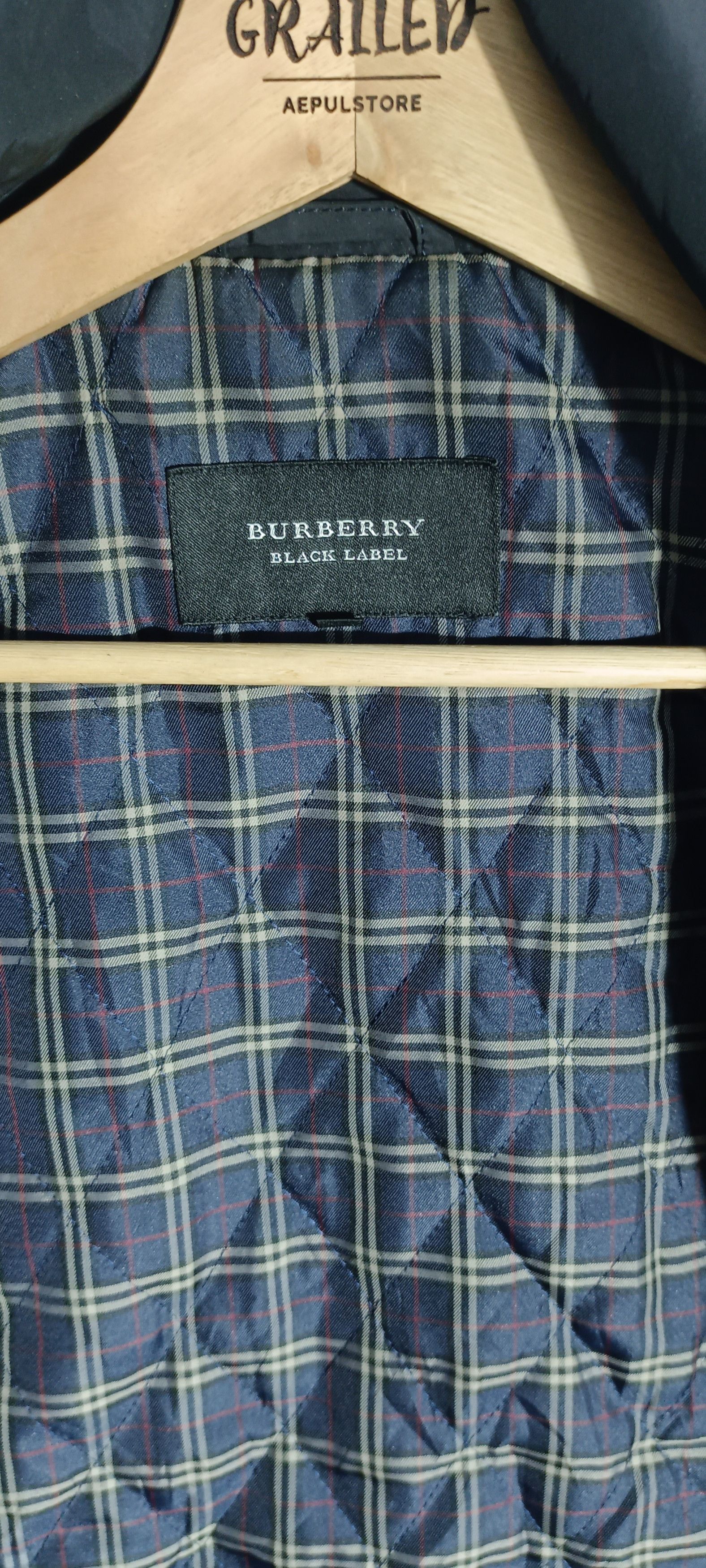 Burberry Burberry Black Label Nova Check Double Zipper Wool Outer Size US L / EU 52-54 / 3 - 15 Thumbnail