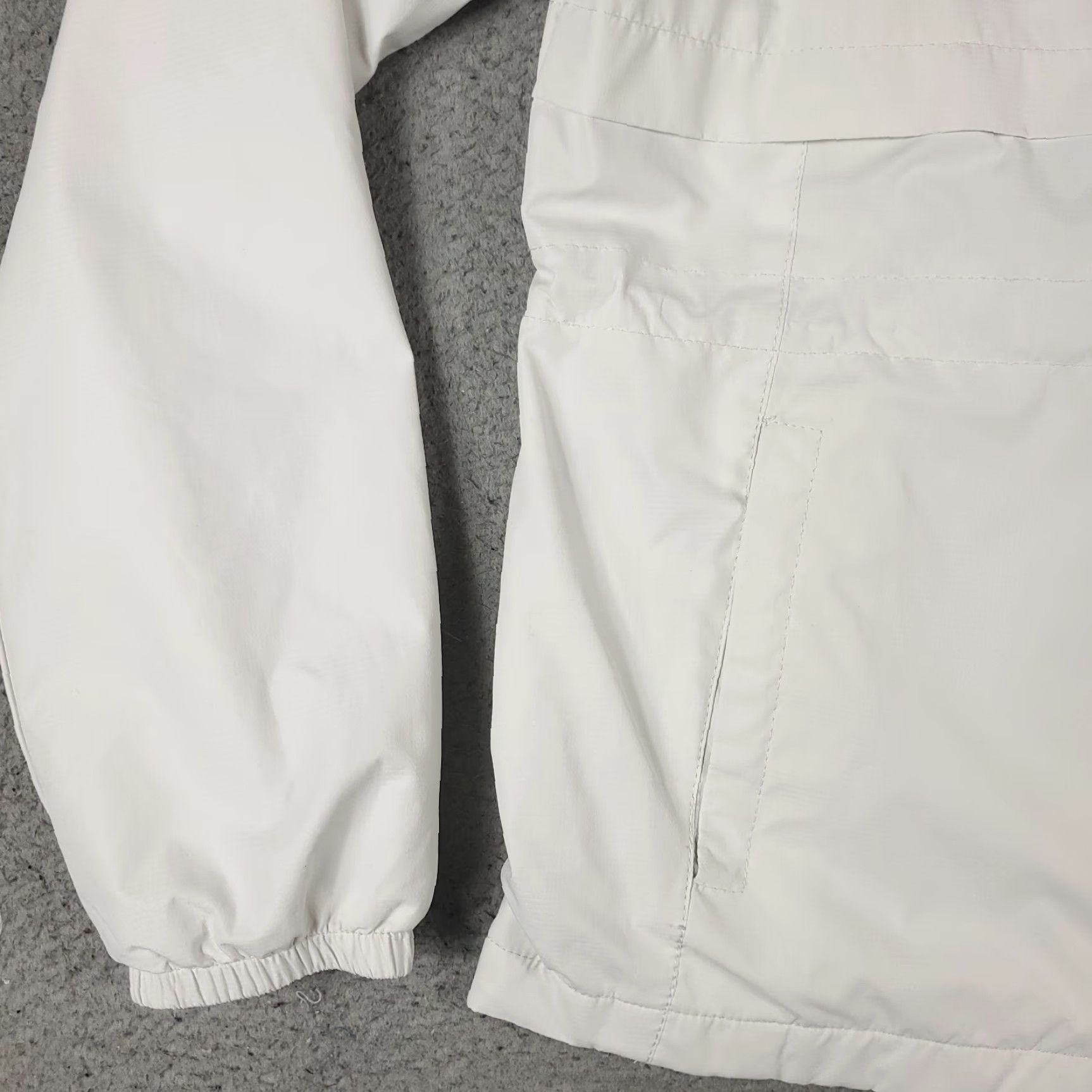 New Balance New Balance Windbreaker Jacket Womens Large White Full Zip Sports Size L / US 10 / IT 46 - 3 Thumbnail