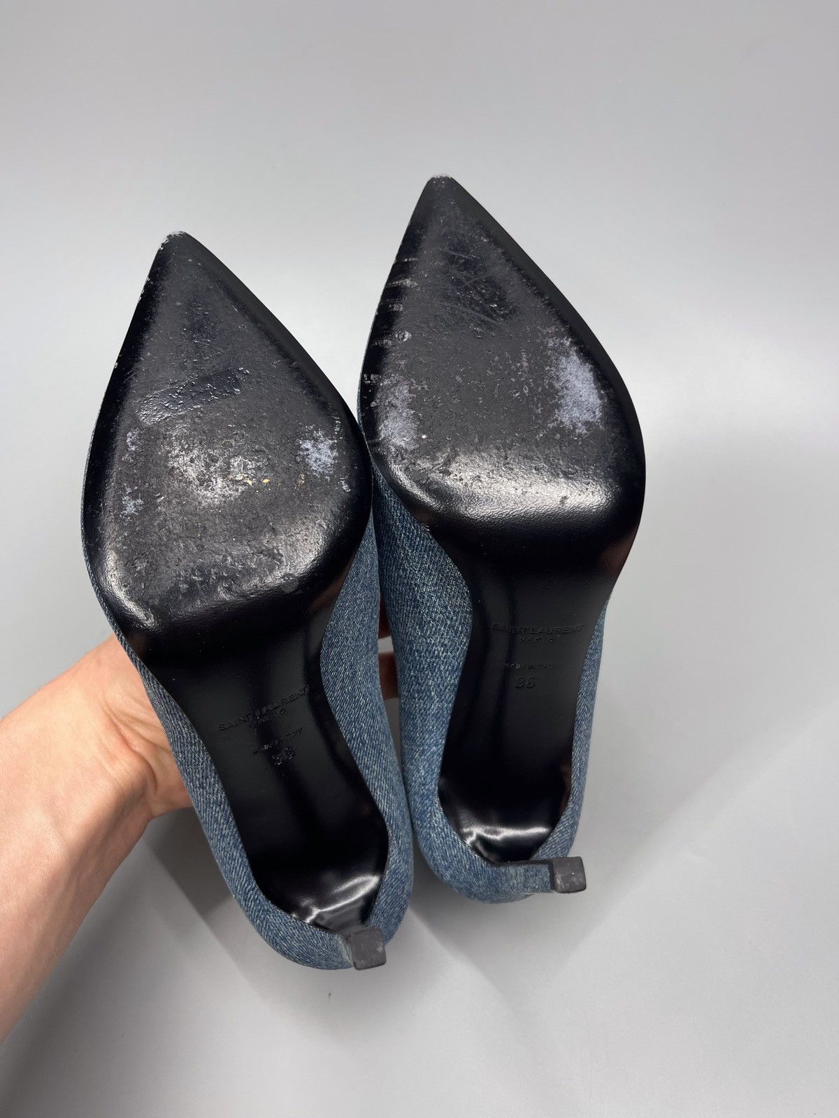 Saint Laurent Paris Saint Laurent Paris Heels Size US 6 / IT 36 - 10 Thumbnail
