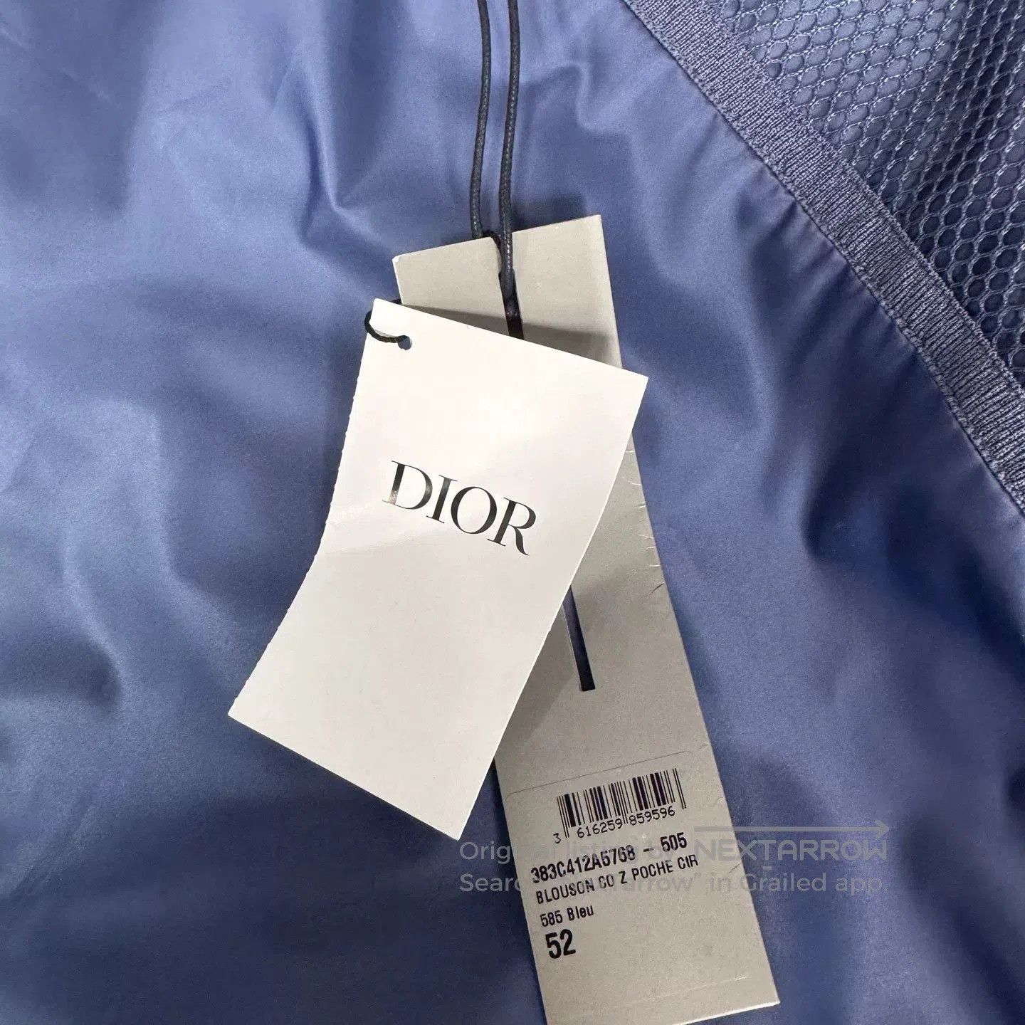 Dior Dior Stand Collar Half-Zip Jacket. Size US M / EU 48-50 / 2 - 5 Thumbnail