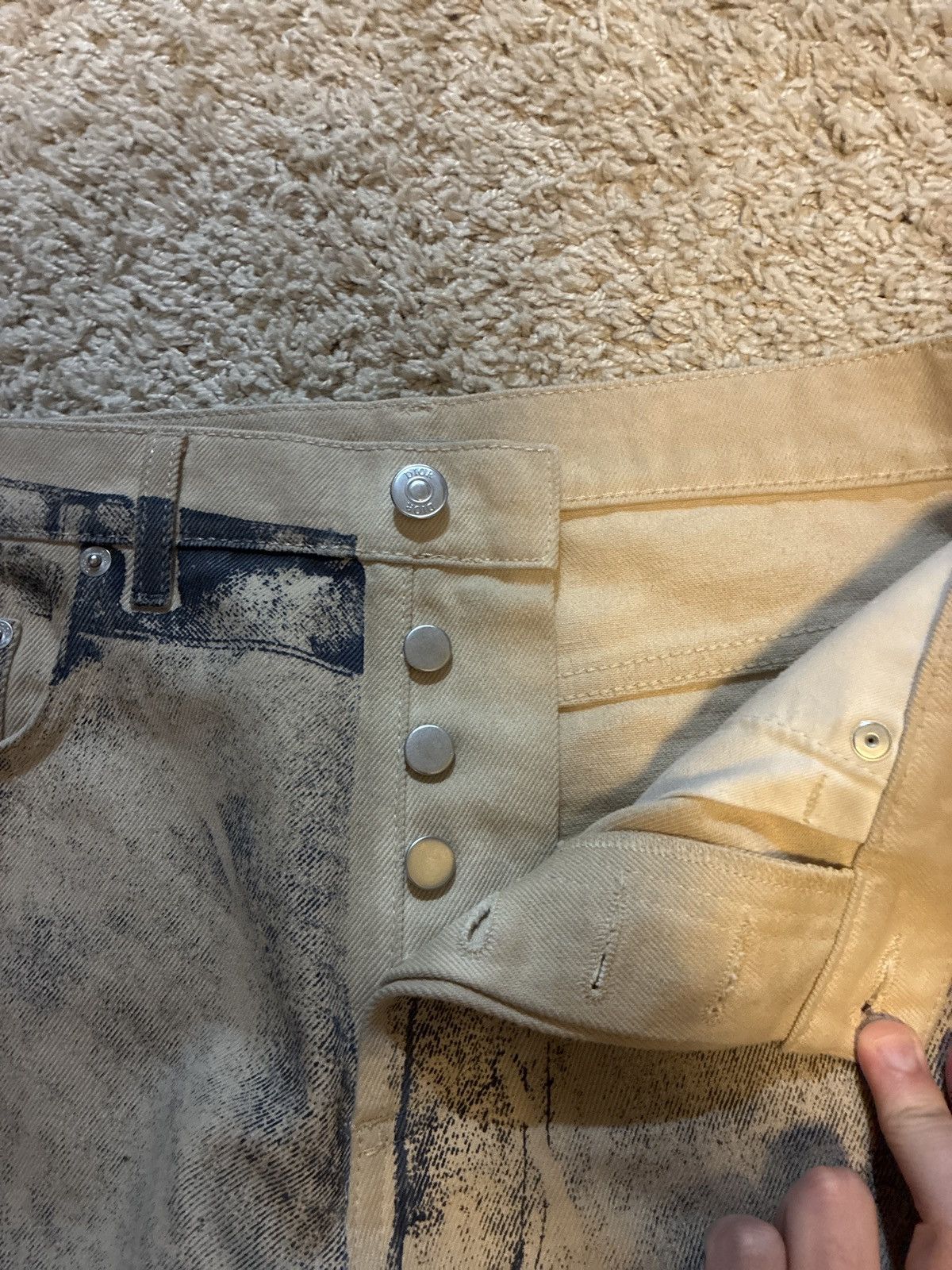 Dior DIOR Trompe L’oeil Carpenter Jeans Size US 30 / EU 46 - 7 Thumbnail