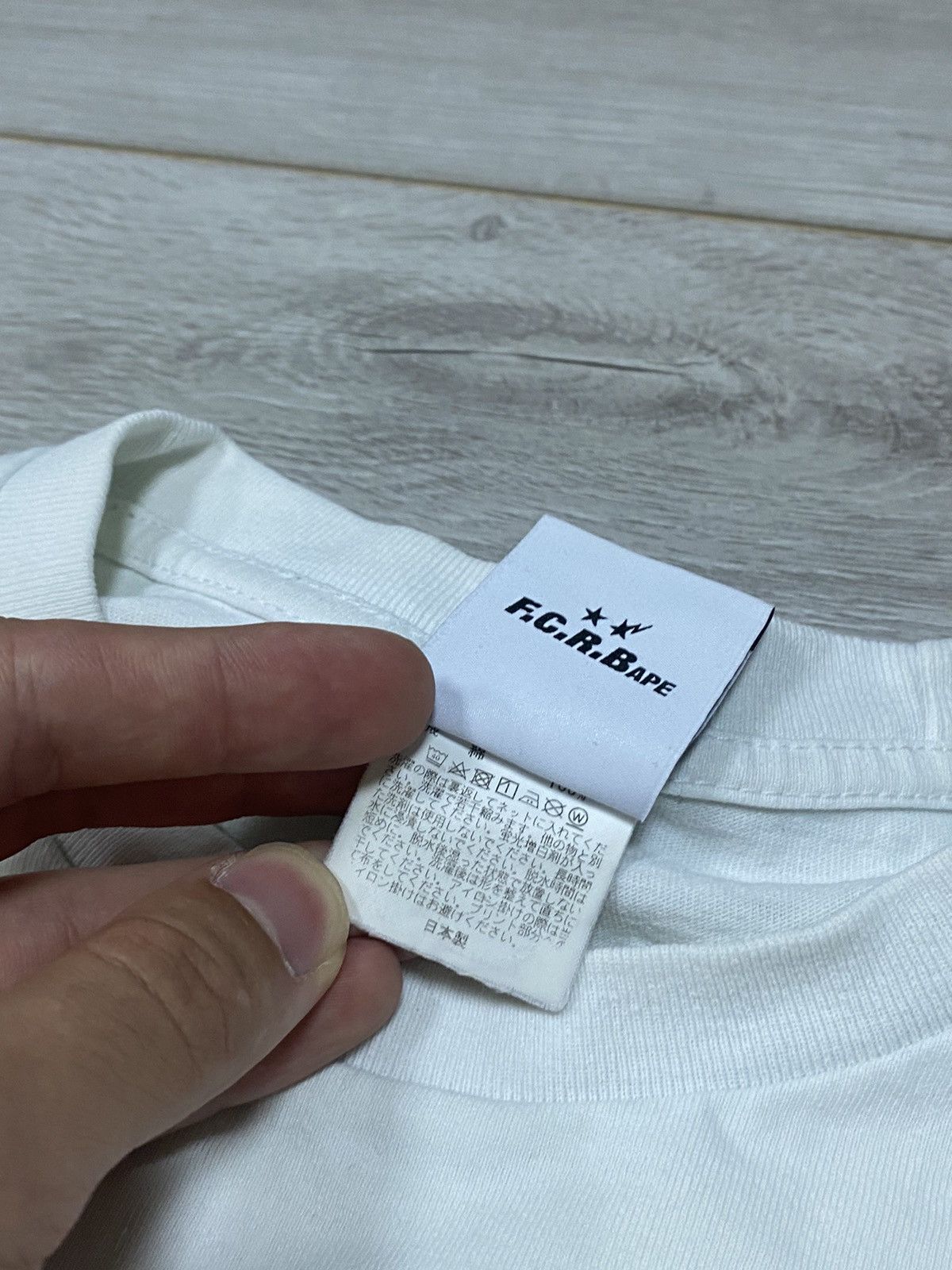 Bape × F.C.R.B Bape F.CR.B. shark zip t-shirt Size US M / EU 48-50 / 2 - 7 Thumbnail