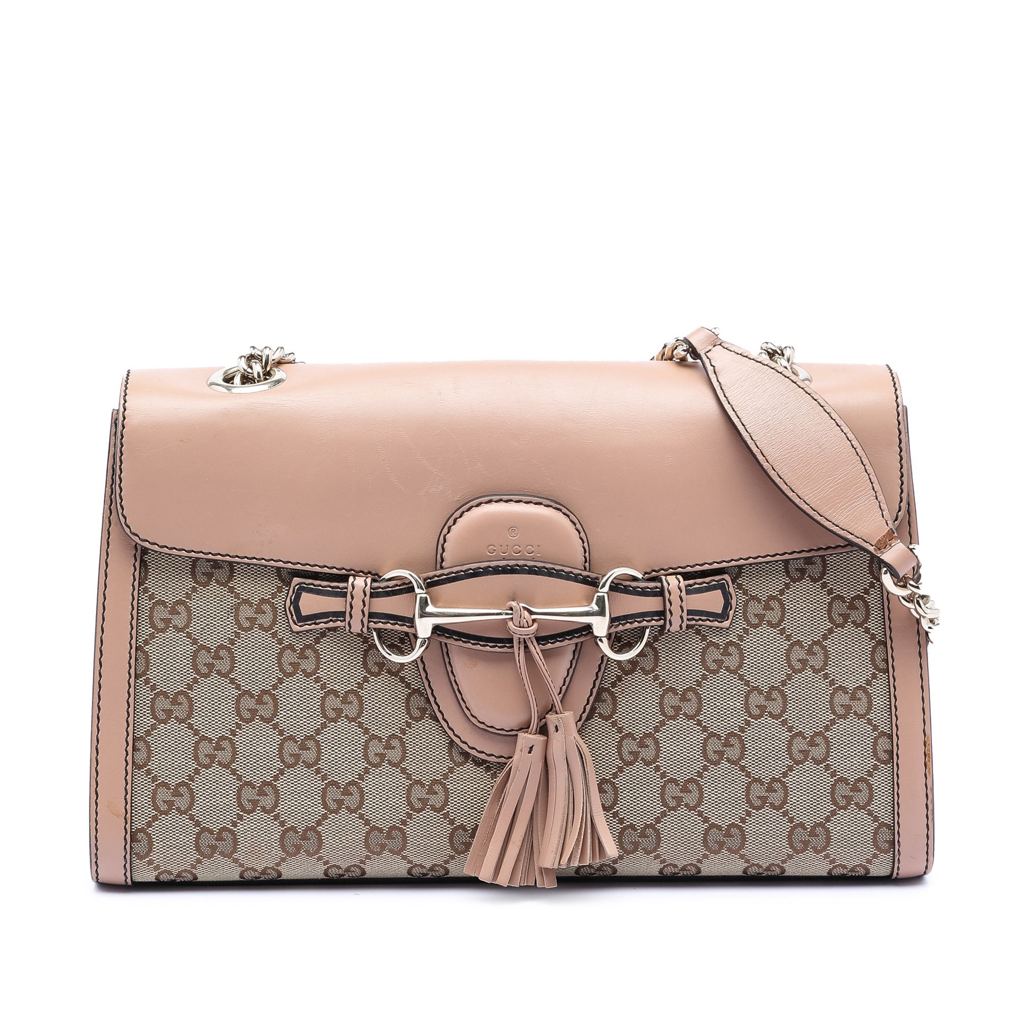 Gucci Gucci Medium GG Canvas Emily Shoulder Bag Size ONE SIZE - 1 Thumbnail