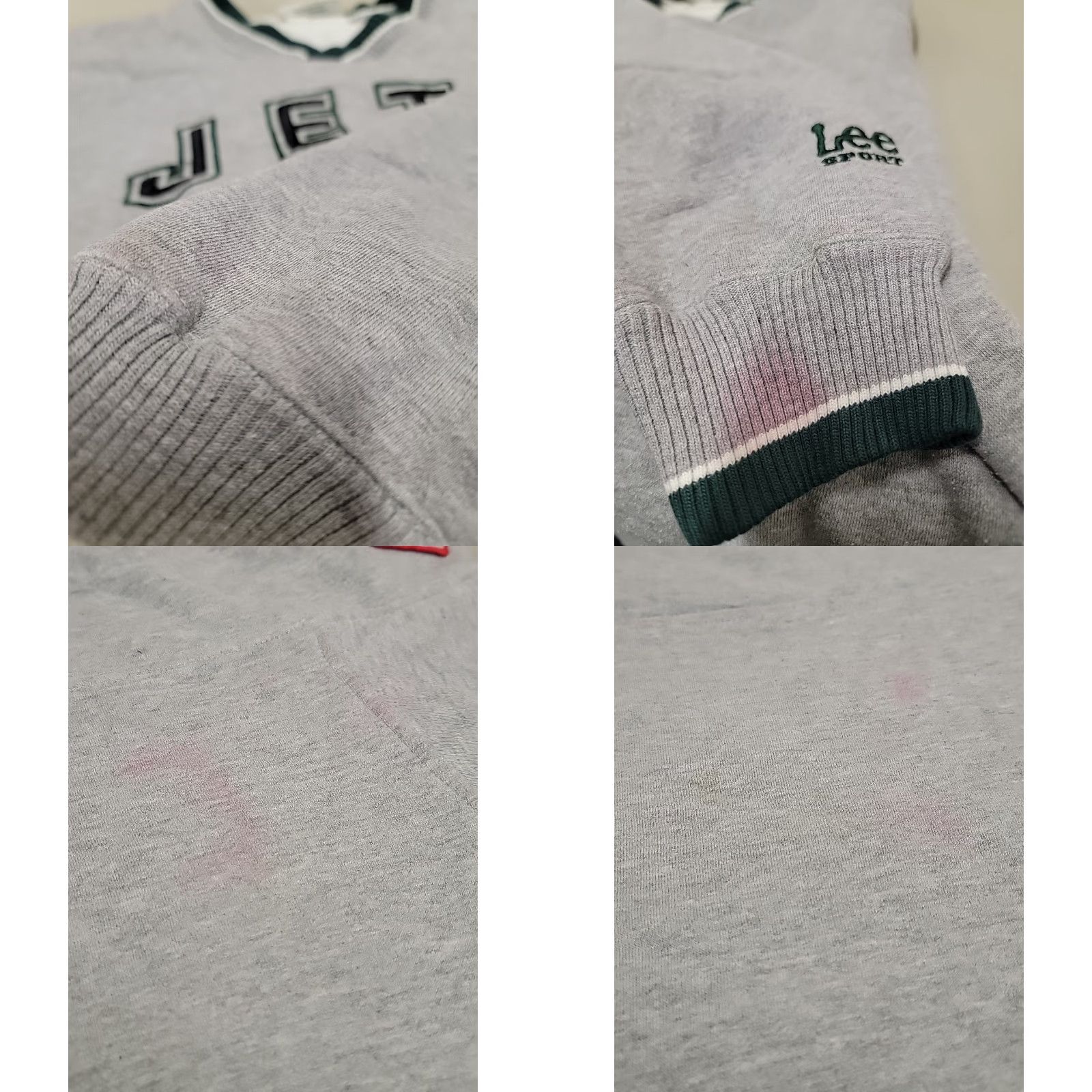 Lee VINTAGE Lee Sport Sweatshirt Embroidered NY Jets NFL Men L Gray Size US L / EU 52-54 / 3 - 10 Thumbnail