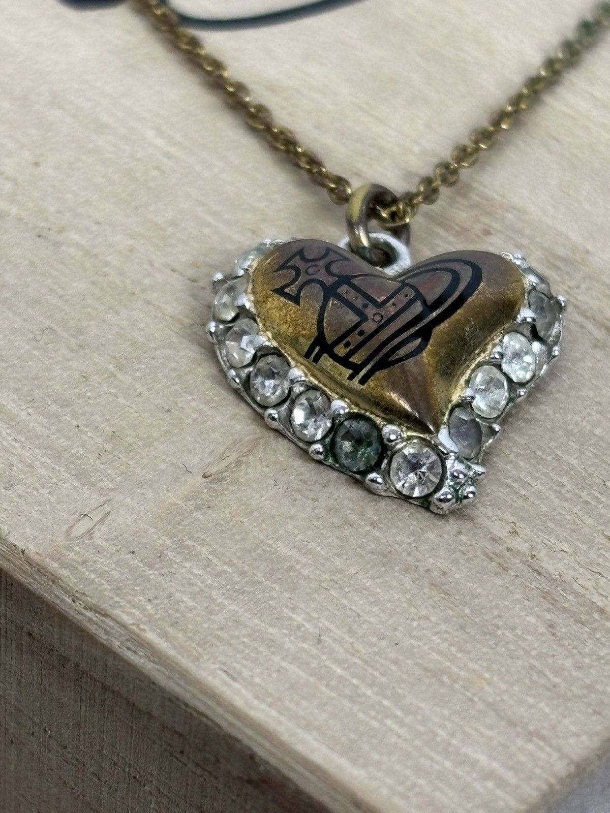 Vivienne Westwood Vintage Vivienne Westwood Zita Heart Pendant Necklace Size ONE SIZE - 3 Thumbnail