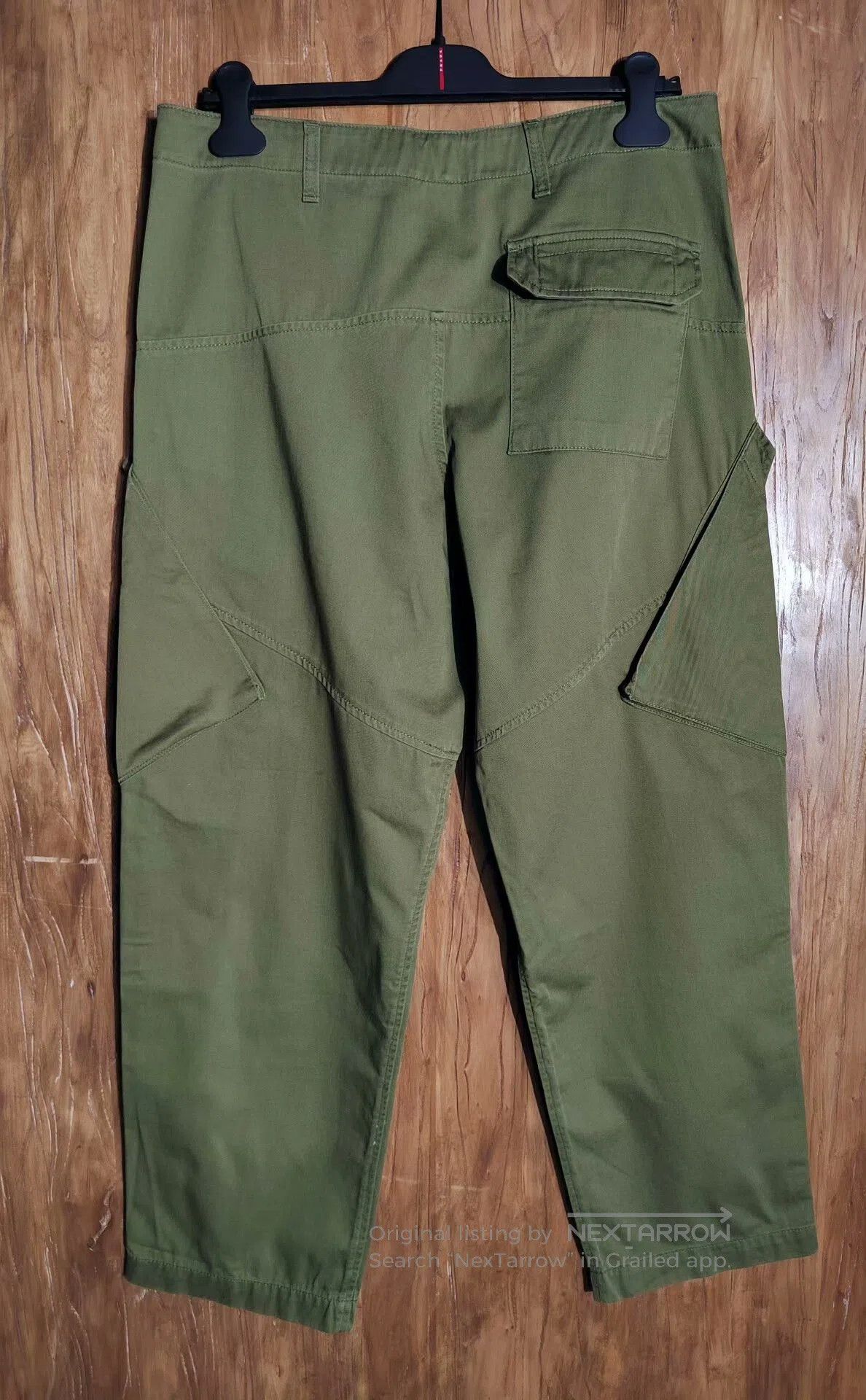 Japanese Brand Front Street Cargo Pants in Green. Size US 28 / EU 44 - 4 Thumbnail
