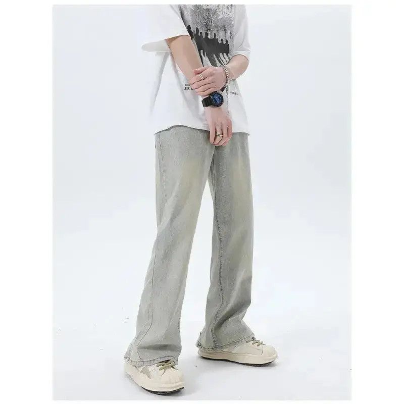 Japanese Brand Retro loose casual straight leg jeans Size US 32 / EU 48 - 3 Thumbnail