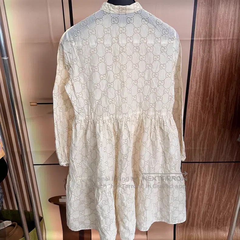Gucci Gucci Beige full-print old flower jumpsuit short skirt Size XS / US 0-2 / IT 36-38 - 2 Thumbnail