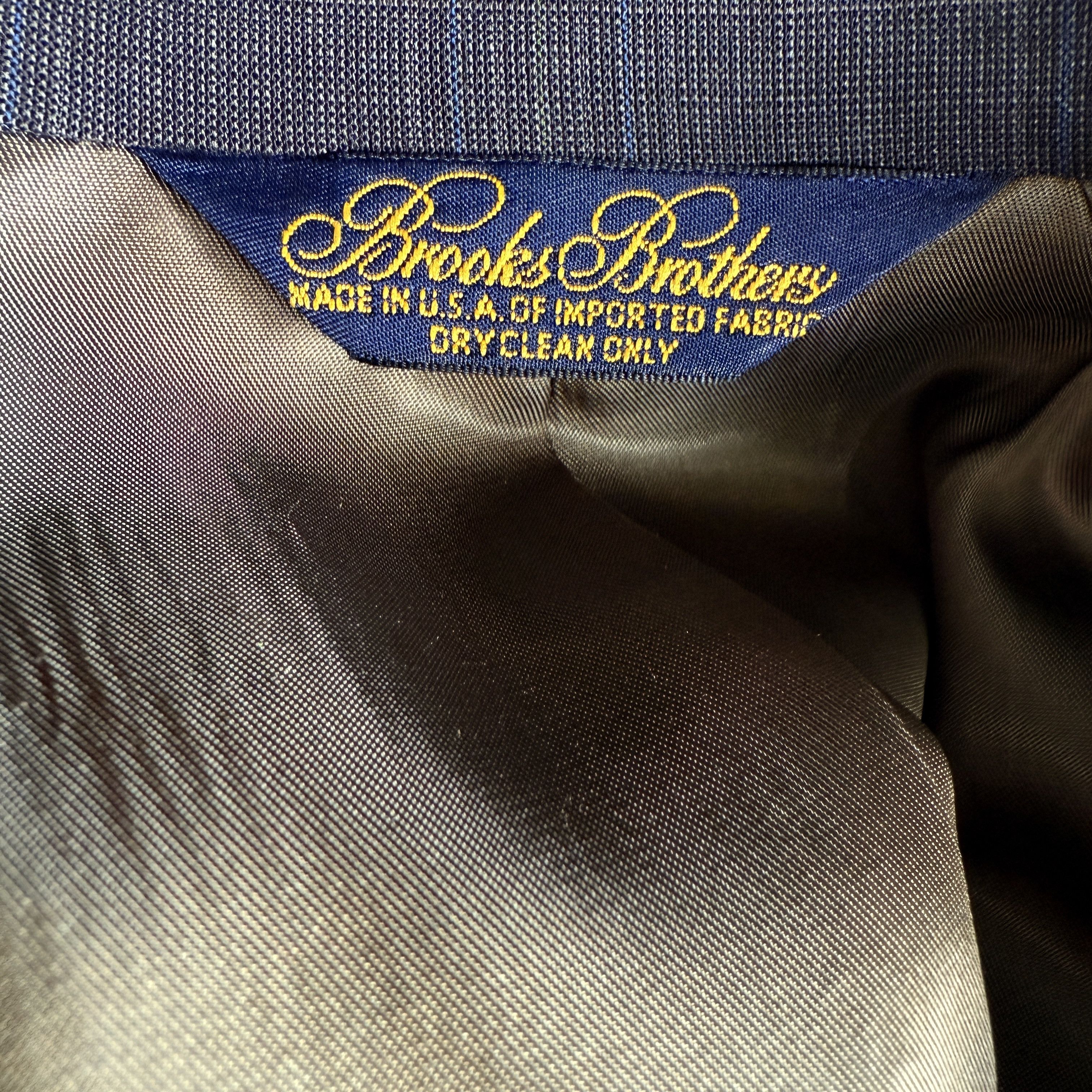 Brooks Brothers Brooks Brothers Makers Sport Coat 40R Gray Wool USA Size 40R - 5 Thumbnail