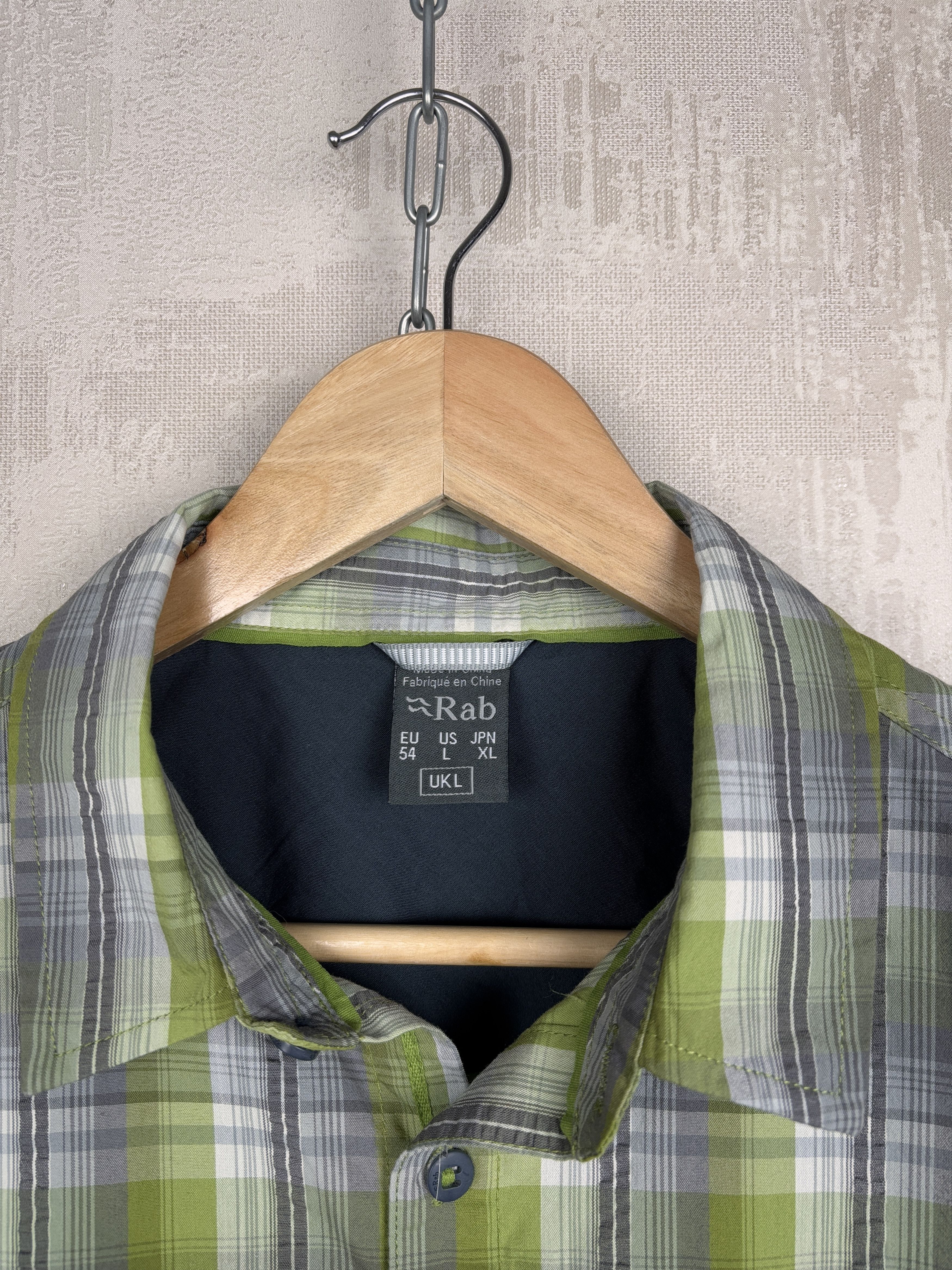 Rab Rab Onsight Shirt Check Short Sleeve Men's Size US L / EU 52-54 / 3 - 7 Thumbnail