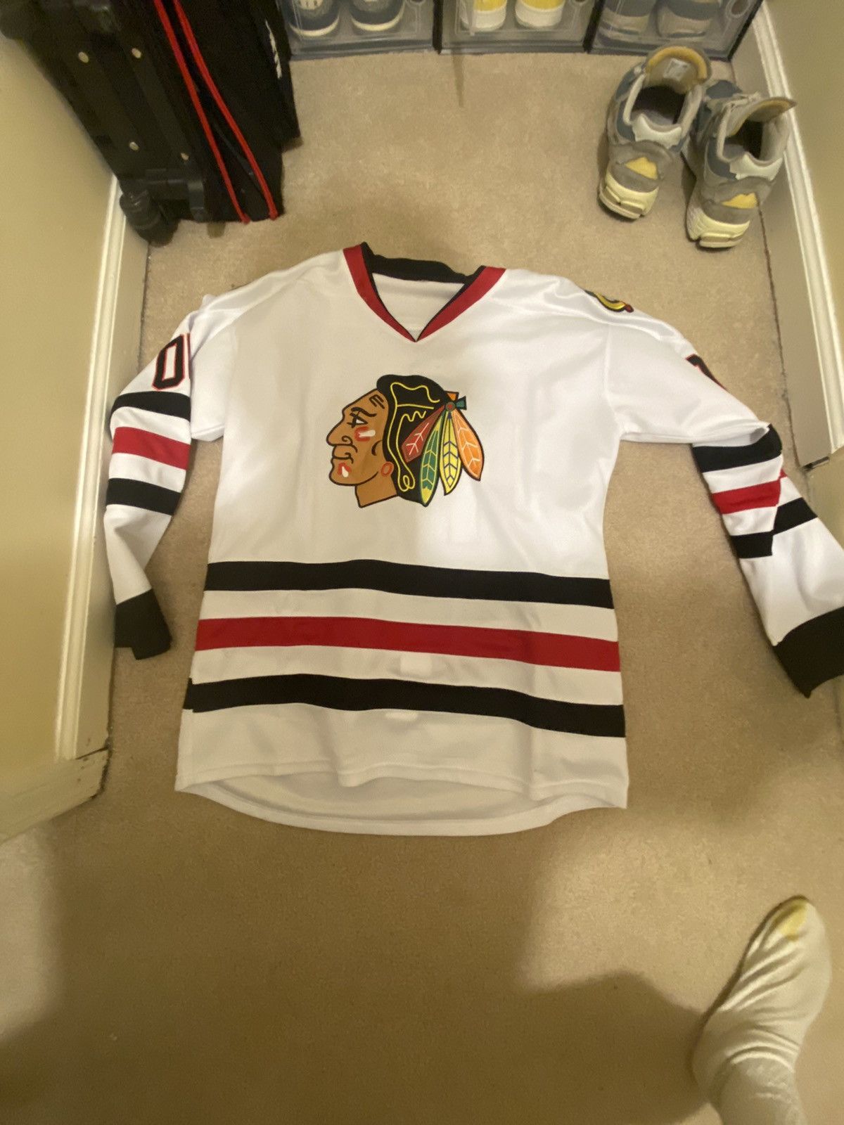 NHL Nhl black hawks jersey Size US L / EU 52-54 / 3 - 1 Thumbnail
