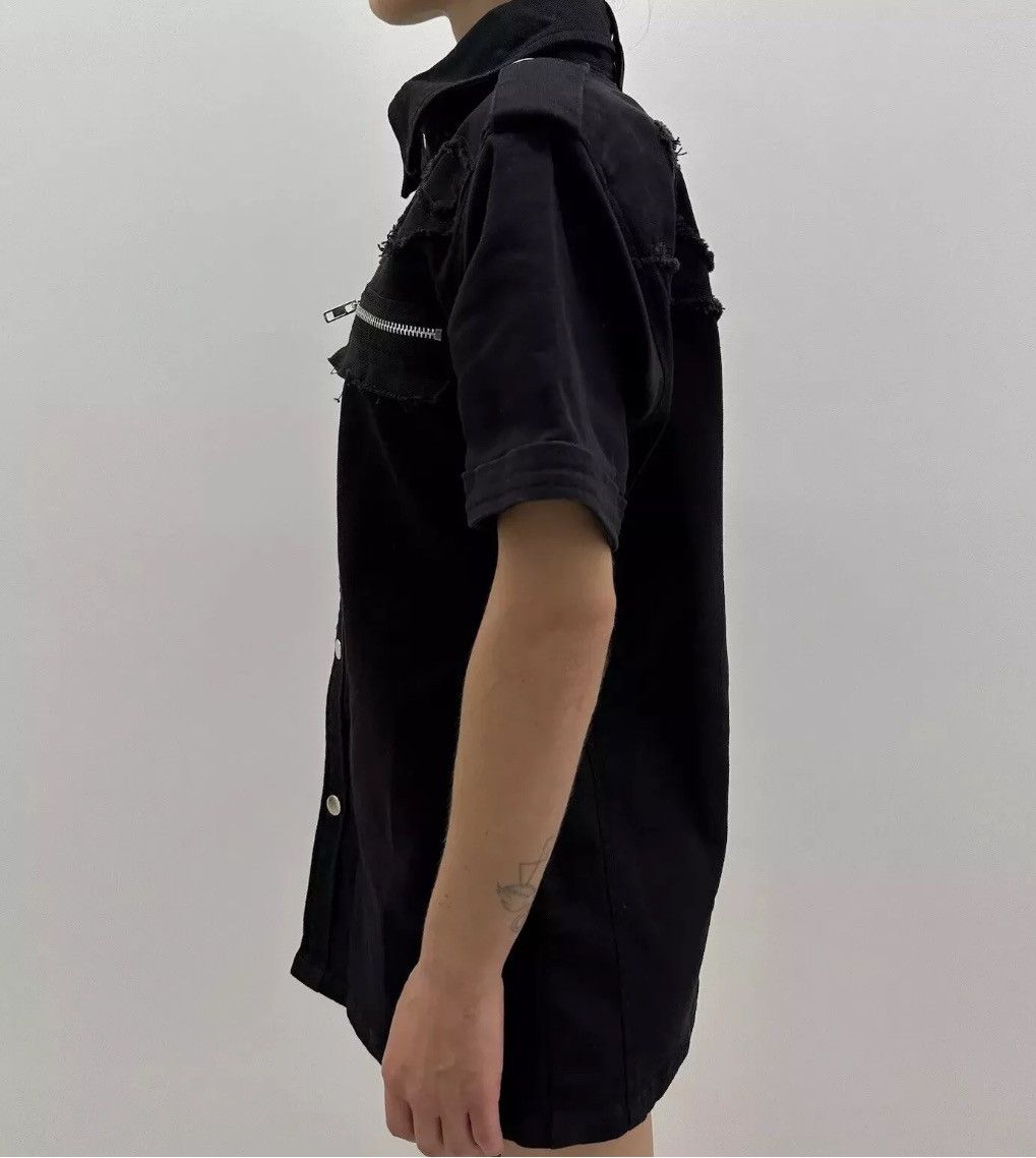 Other Vixxsin Gothic Goth Punk Shirt Black Rave Denim Eyes Size S / US 4 / IT 40 - 7 Thumbnail