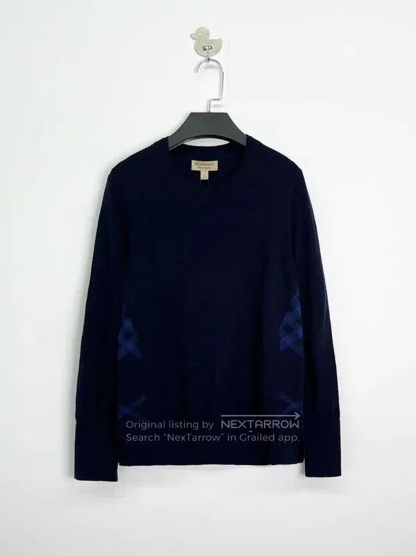 Burberry Burberry Women's Navy Wool Knit Sweater. Size S / US 4 / IT 40 - 1 Thumbnail