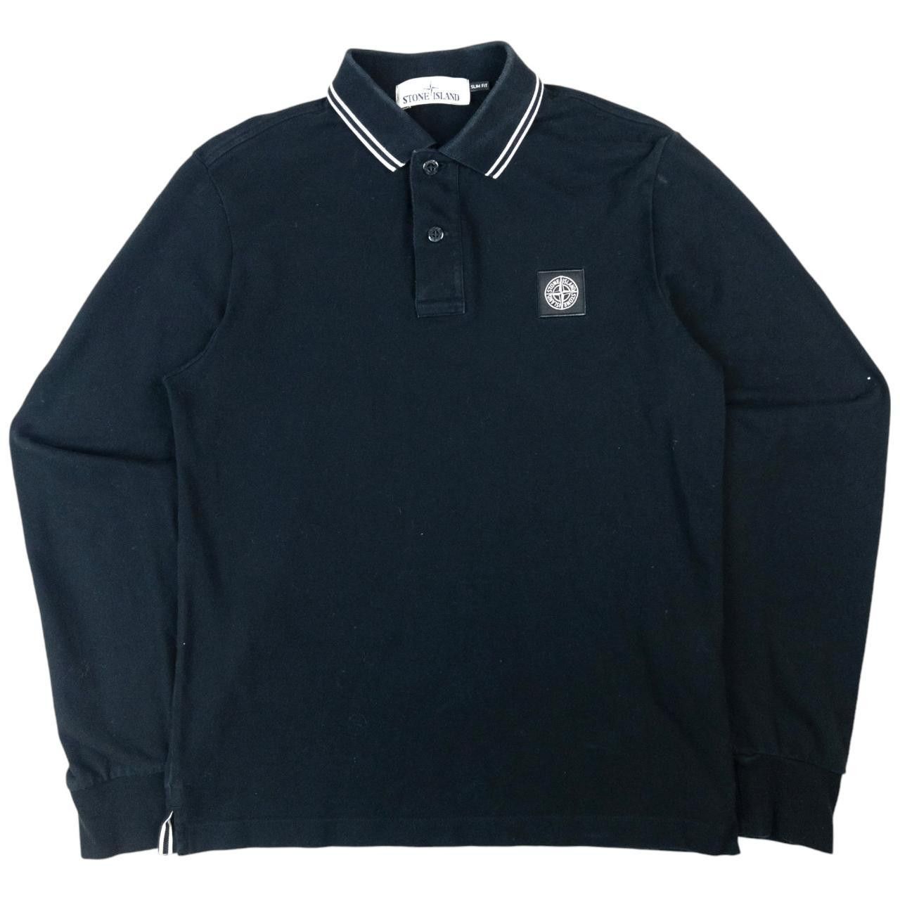 Vintage on sale Stone Island Long Sleeve Polo